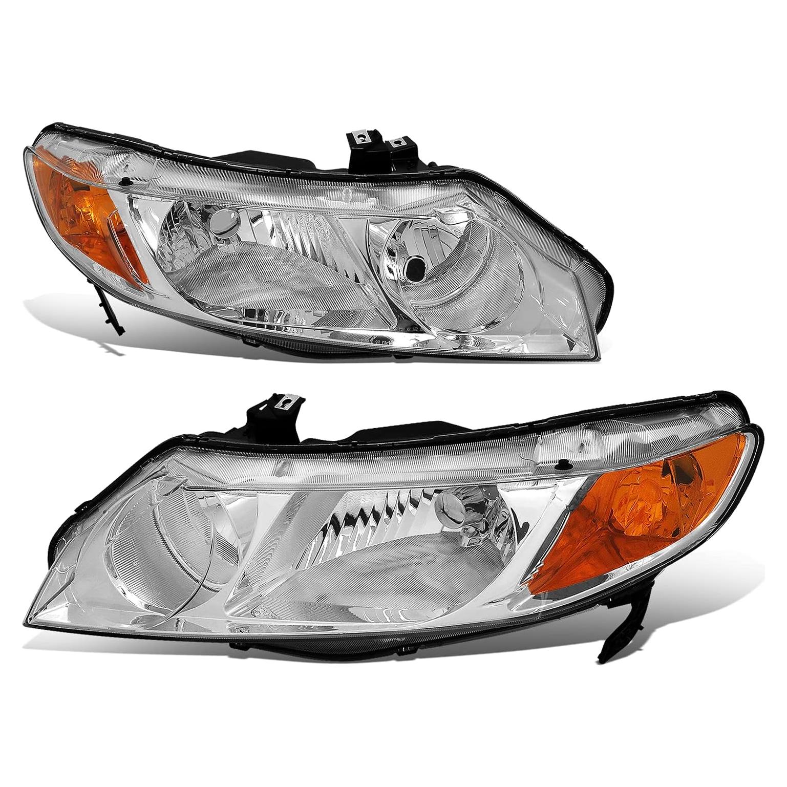 Faros Halógenos Auto Dynasty para Honda Civic 2006-2011