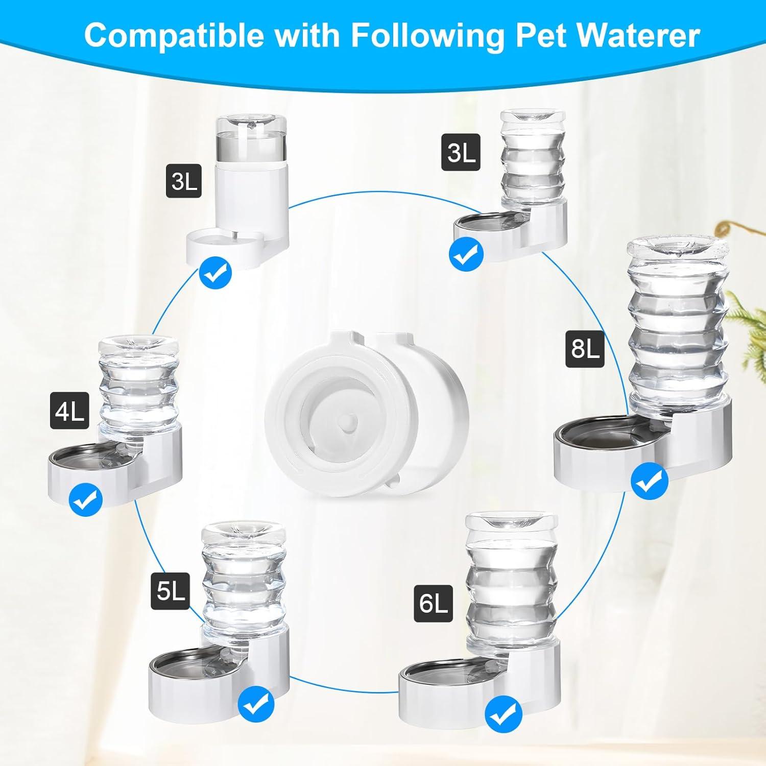 Filtros de Agua para Mascotas Gumike 8 Paquetes Triple Filtración