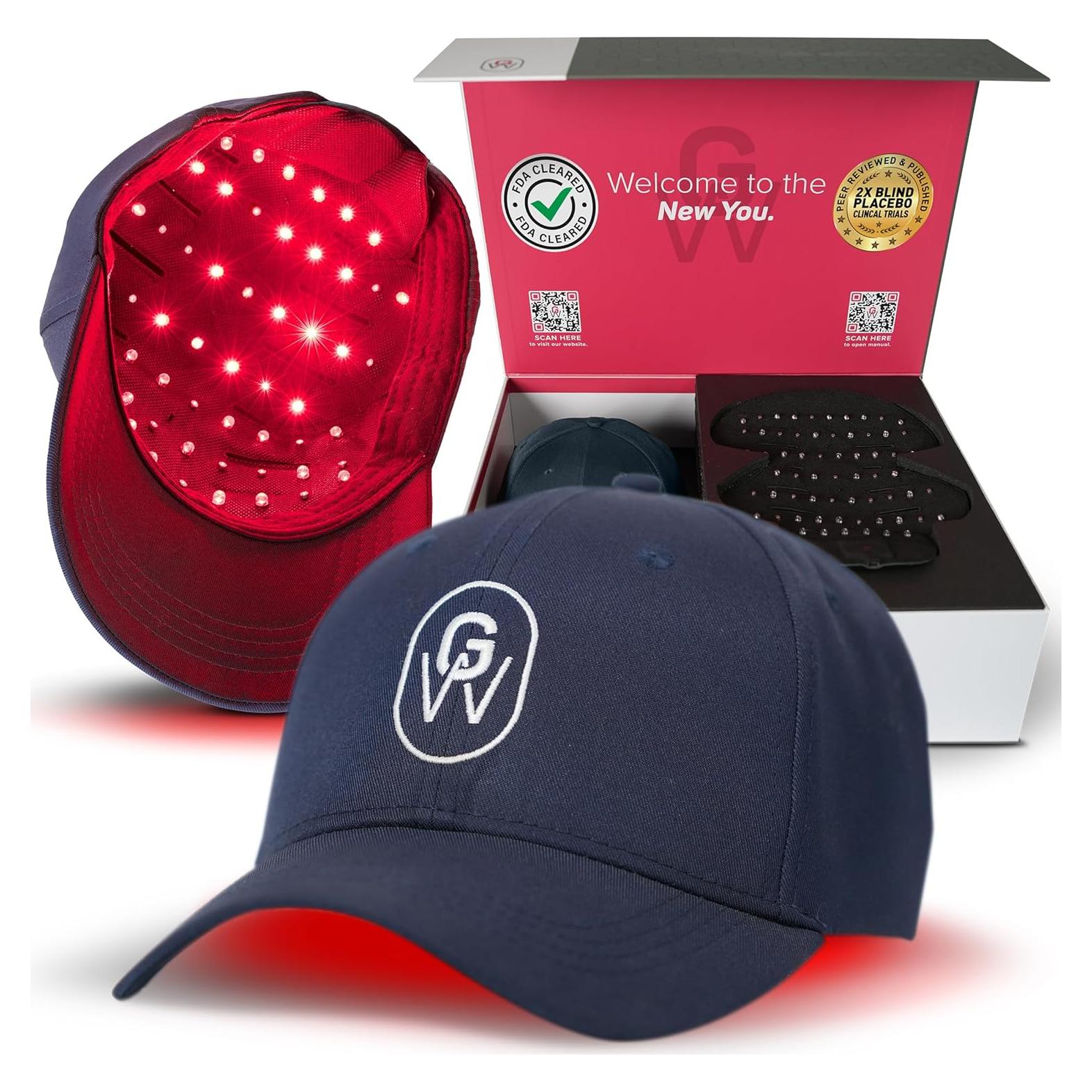 Gorro de Crecimiento Capilar GroWell - Luz Roja 650 nm