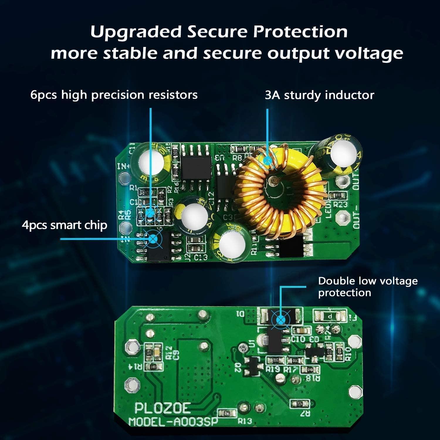 Kit de Cableado Duro USB C Plozoe para Cámara de Tablero