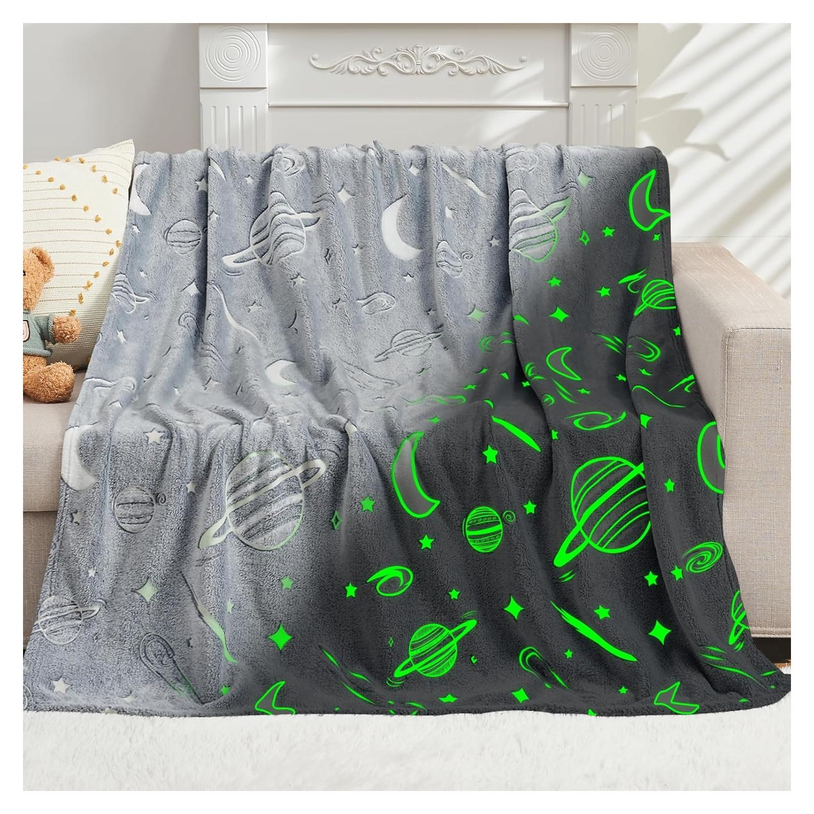 Manta Brillante Inhand Gris 127x152 cm para Niños