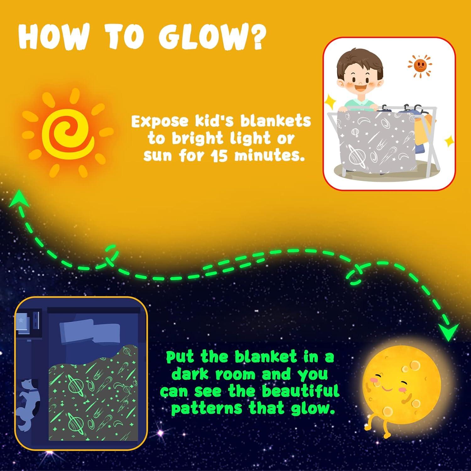 Manta Brillante Inhand Gris 127x152 cm para Niños