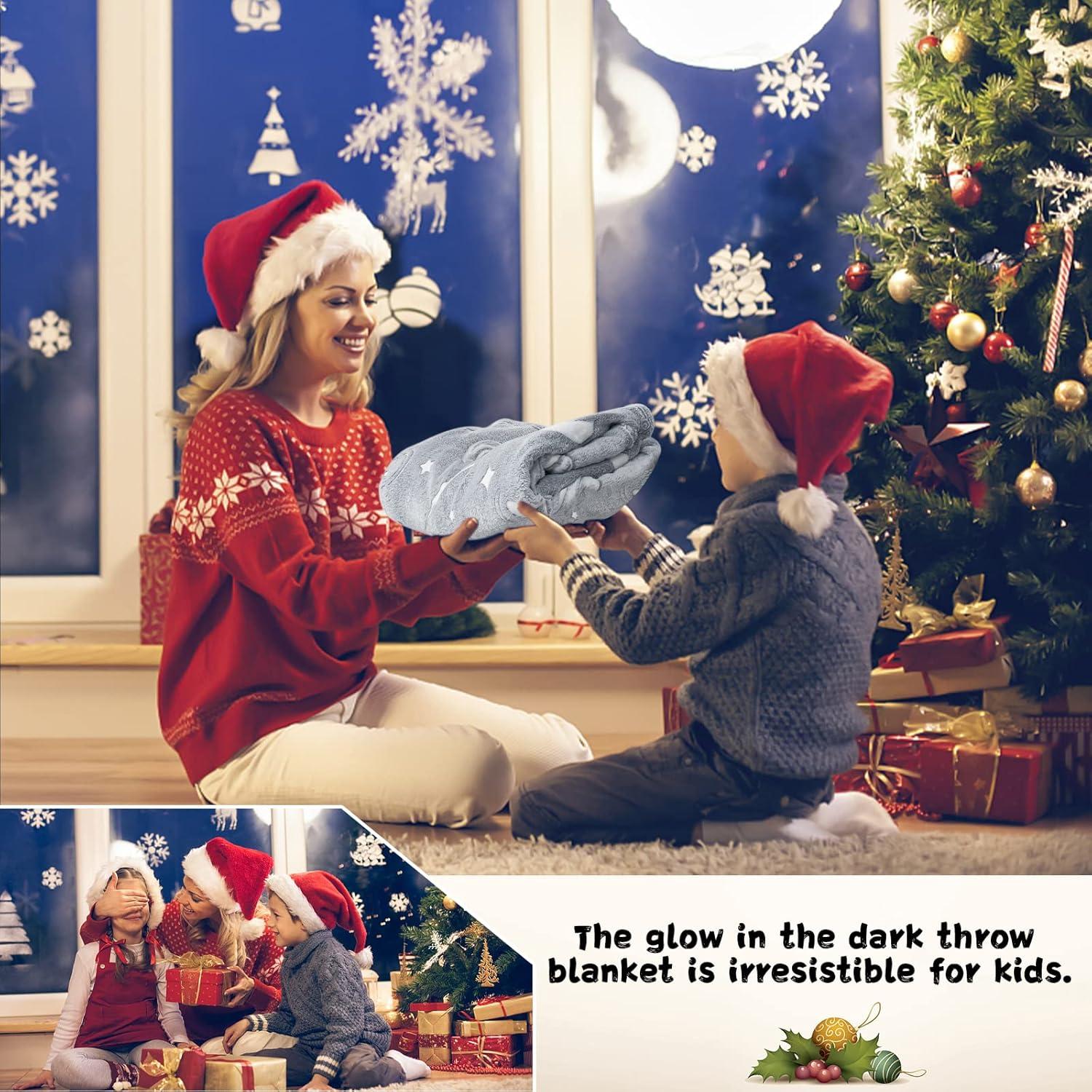 Manta Brillante Inhand Gris 127x152 cm para Niños