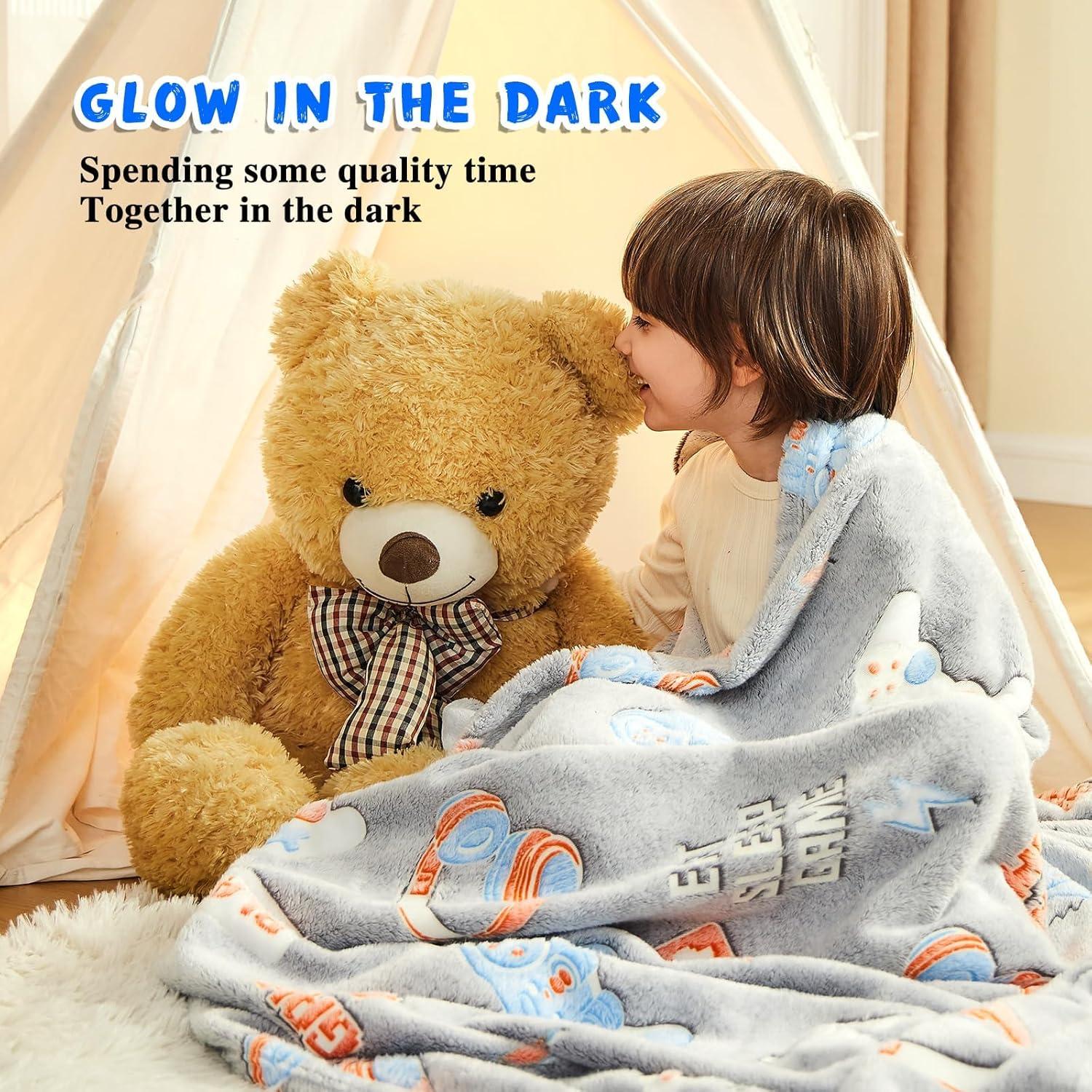 Manta Brillante Inhand 76x102 cm Videojuegos Gris