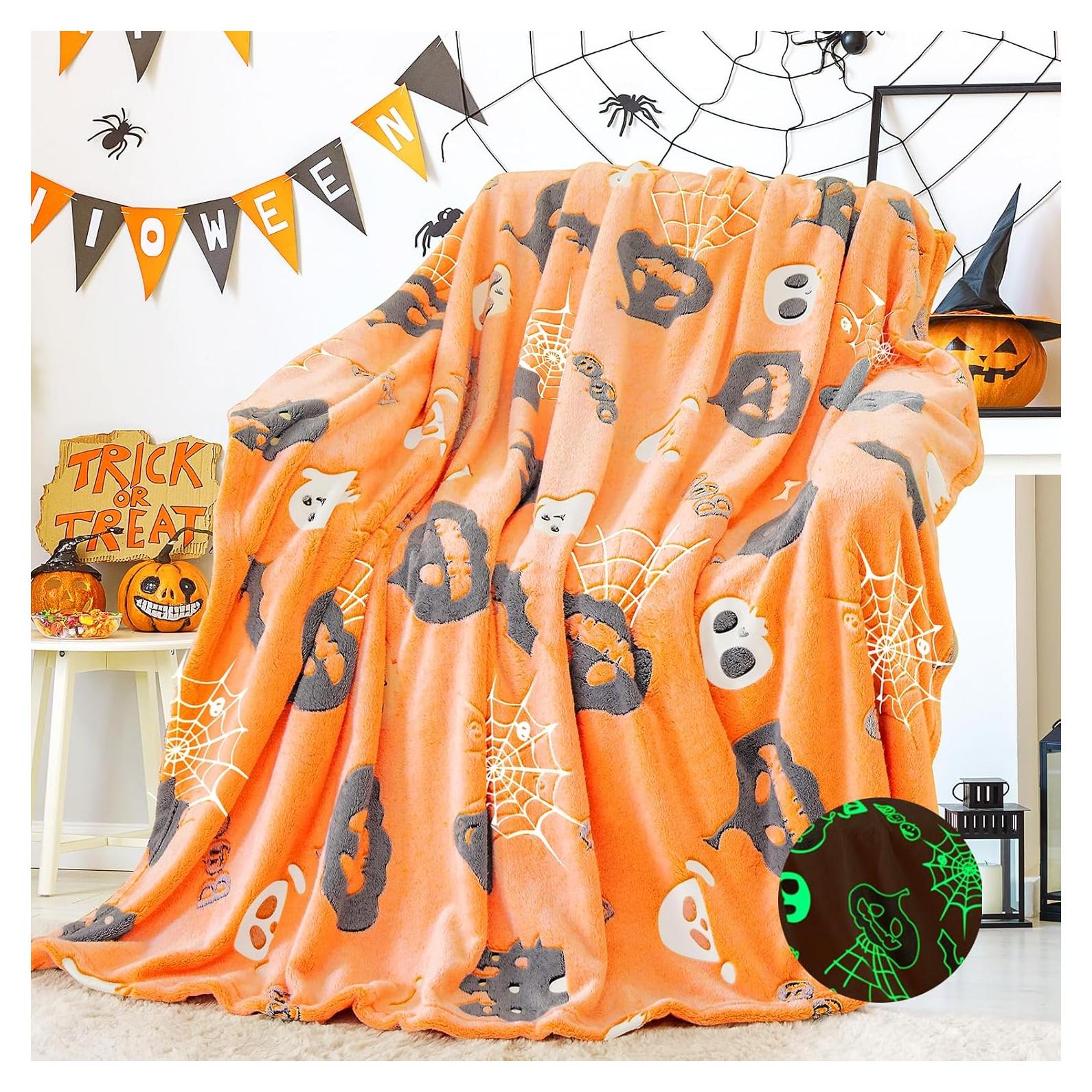 Manta Halloween Inhand 130x150 cm Brilla en la Oscuridad