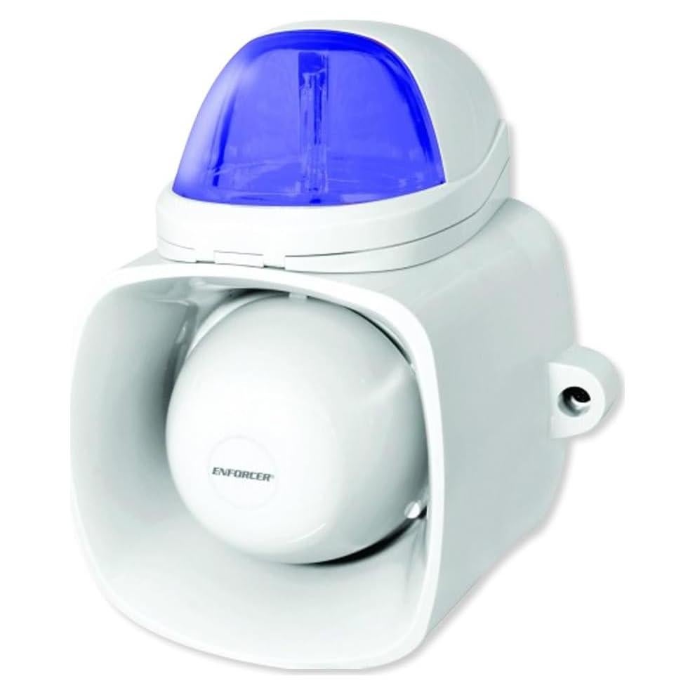 Sirena Seco-Larm SH-816S-SQ/B 120dB con Luz Estroboscópica