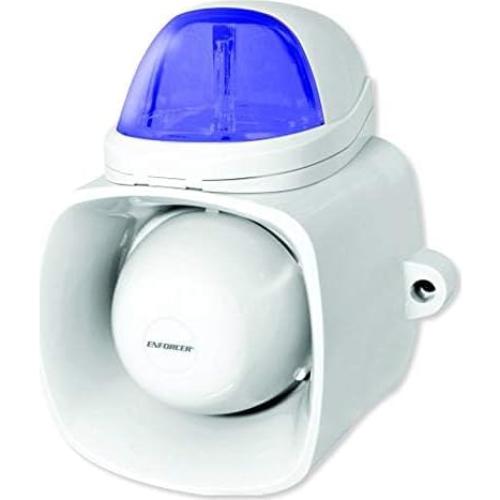 Sirena Seco-Larm SH-816S-SQ/B 120dB con Luz Estroboscópica