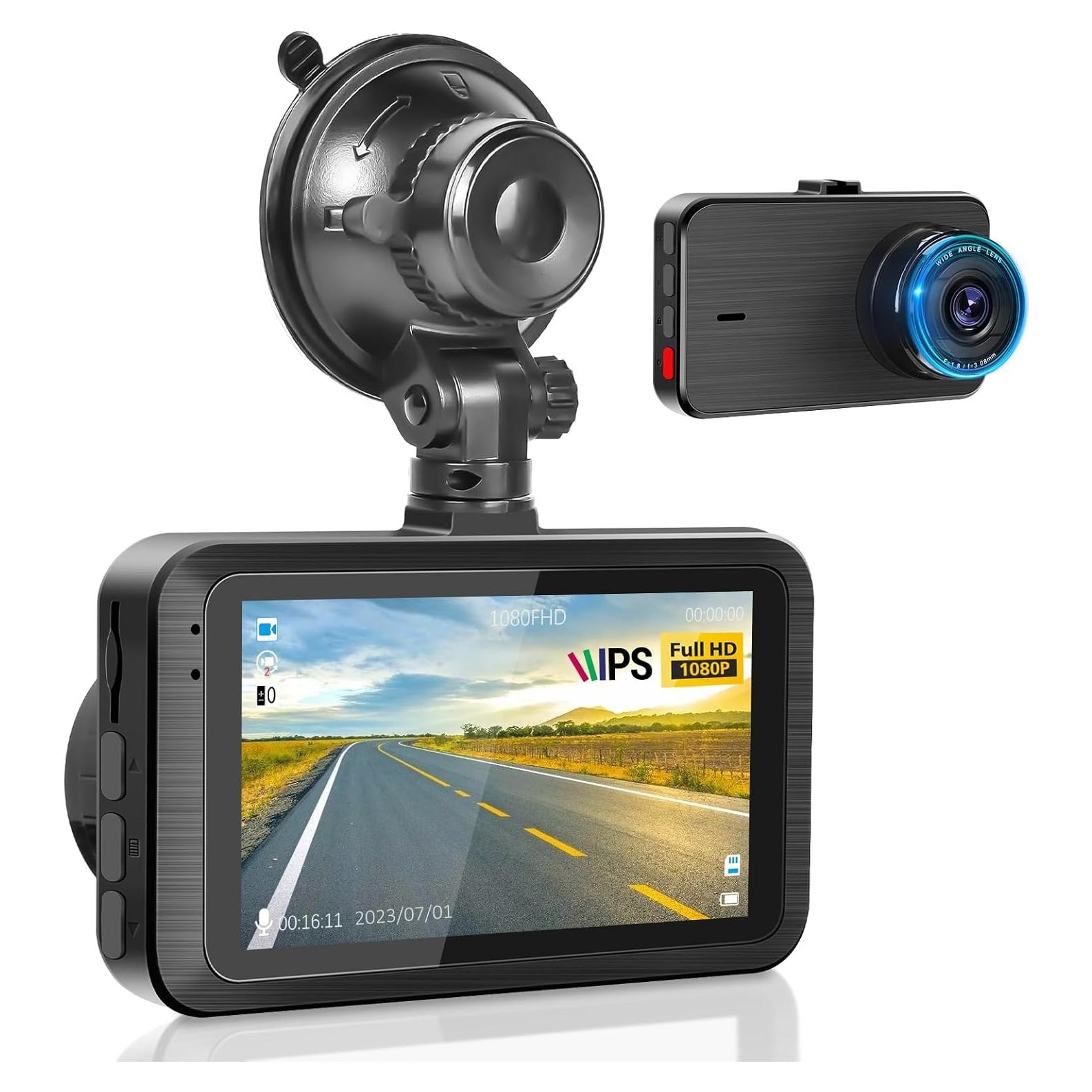 Cámara Doble para Auto NHOPEEW 1080P Pantalla Táctil 3.9cm