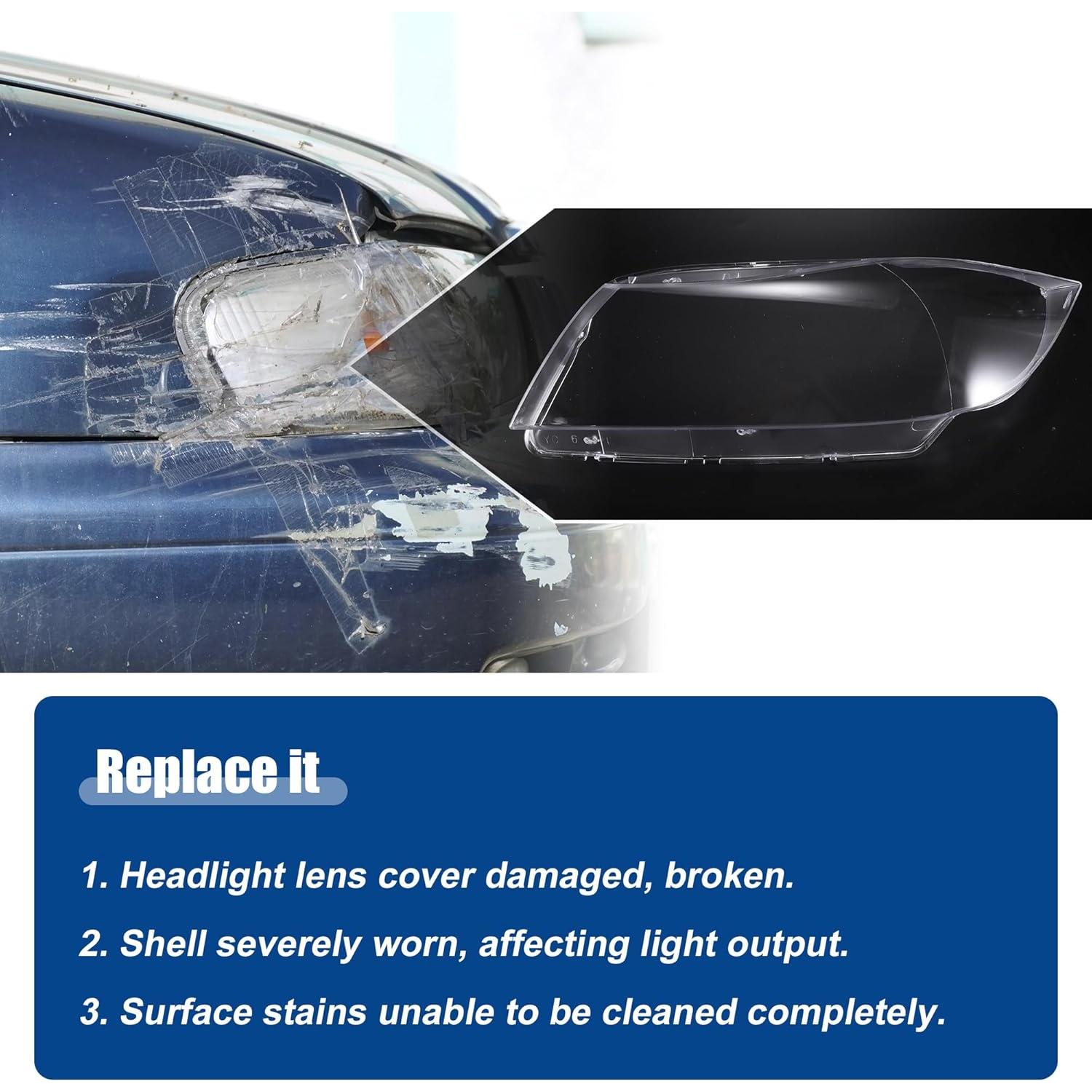 Cubiertas de Faro Lateral ACROPIX para BMW 3 E90 E91 2005-2012