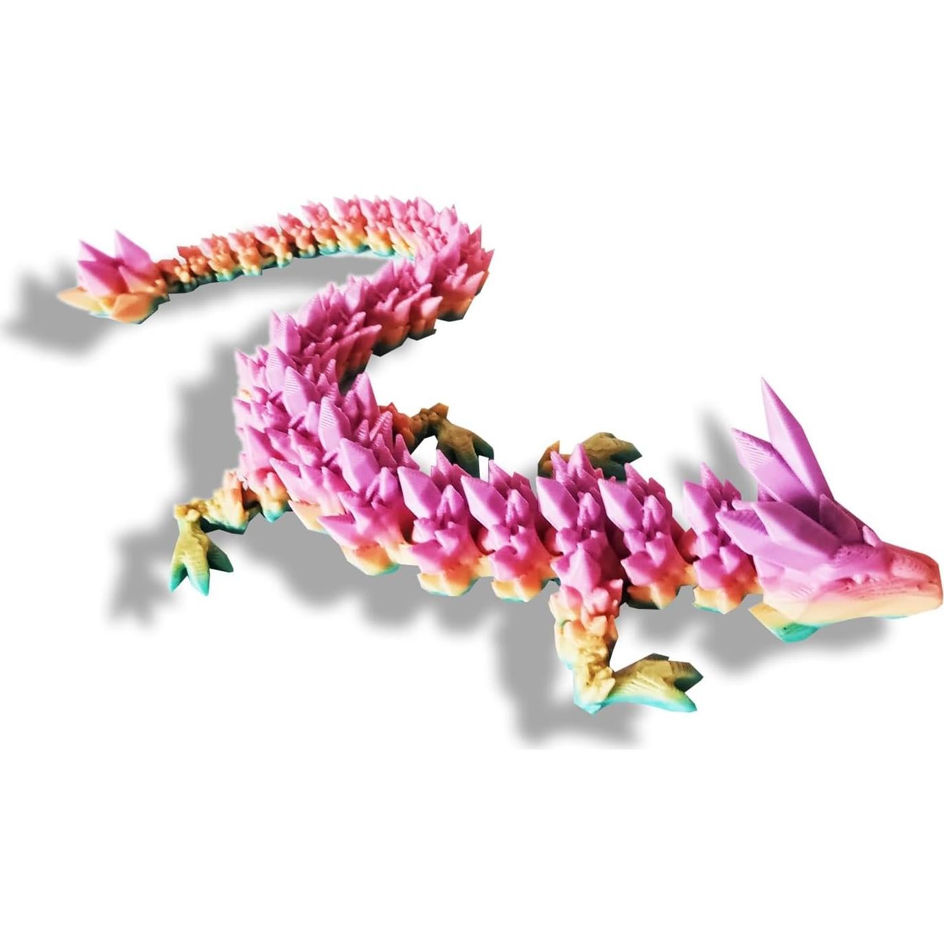 Huevo de Dragón 3D Qxbuhe 30 cm Decoración Arcoíris