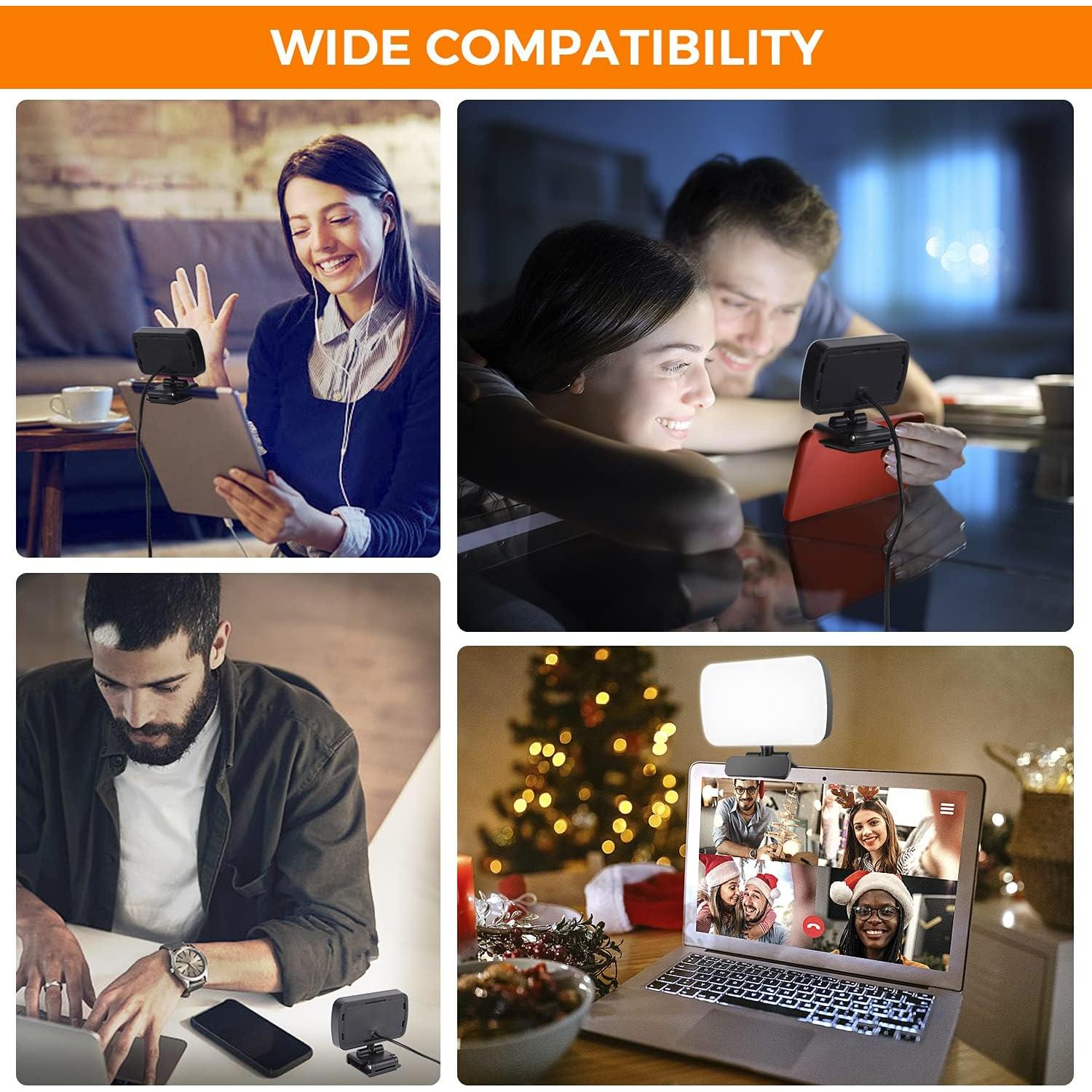 Iluminación para Videoconferencias Fansrock con Clip Ajustable