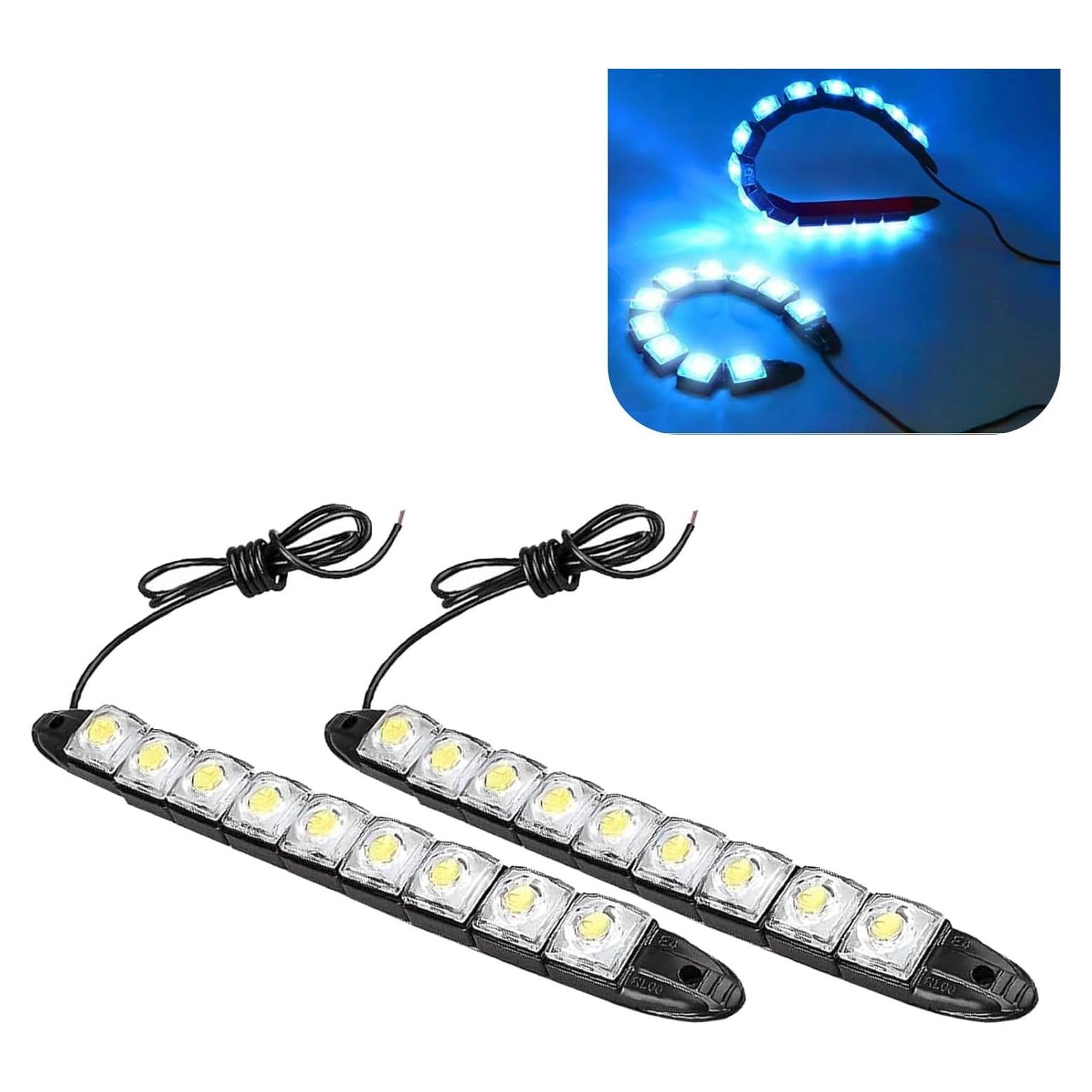 Kit de Luces LED de Conducción Diurna Zigeiya 2 PCS IP67