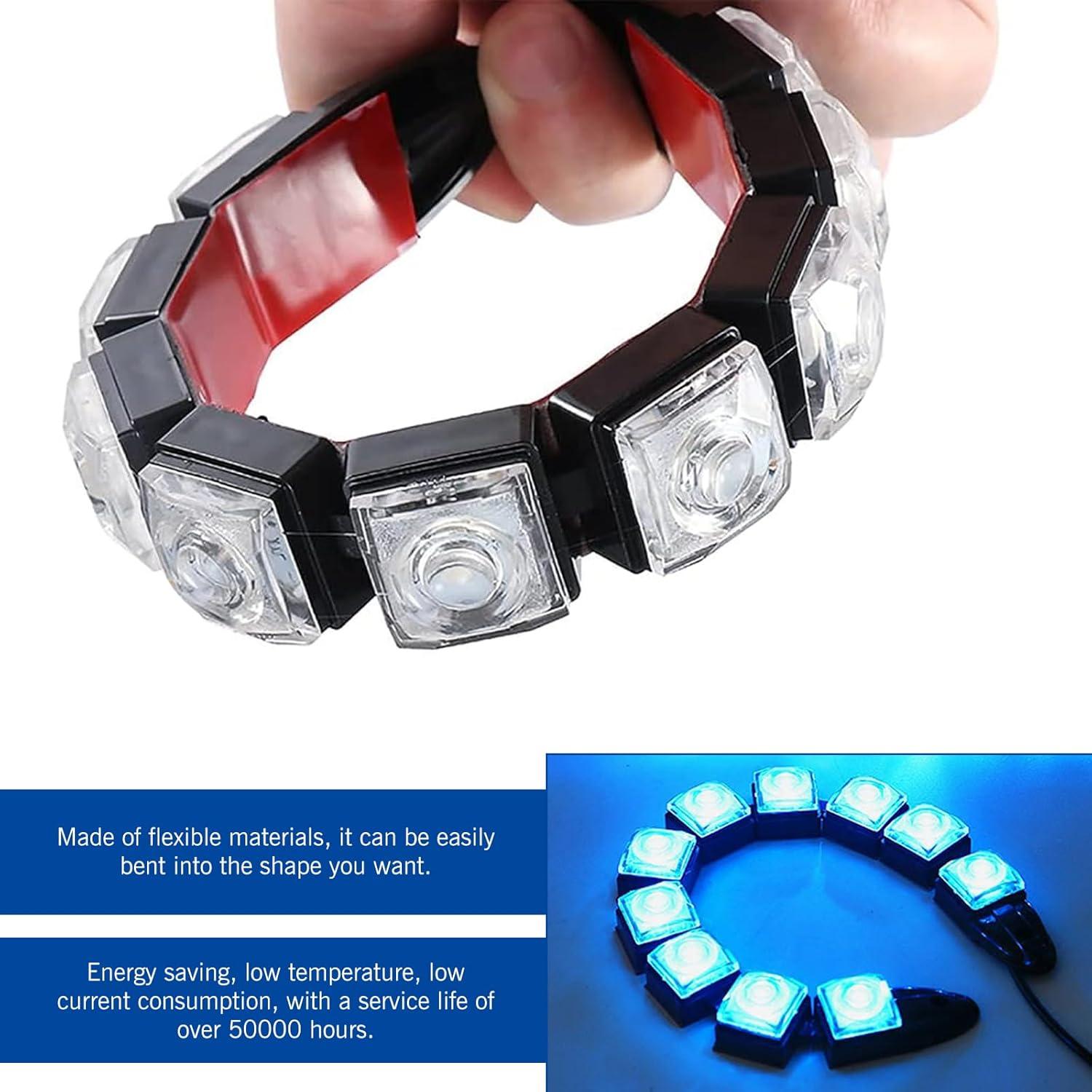 Kit de Luces LED de Conducción Diurna Zigeiya 2 PCS IP67