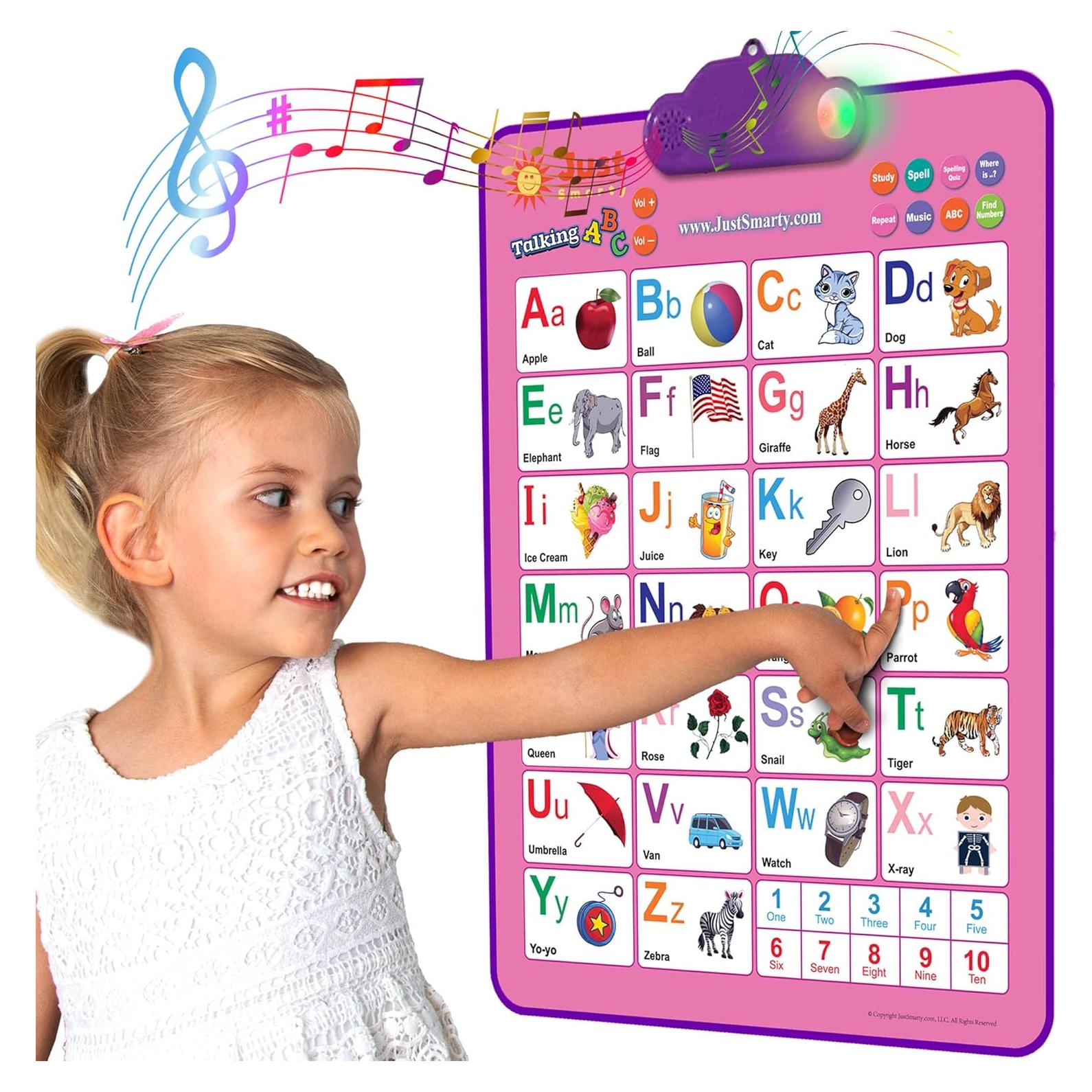 Póster Interactivo Just Smarty ABCs y 123s Musical 59x42cm