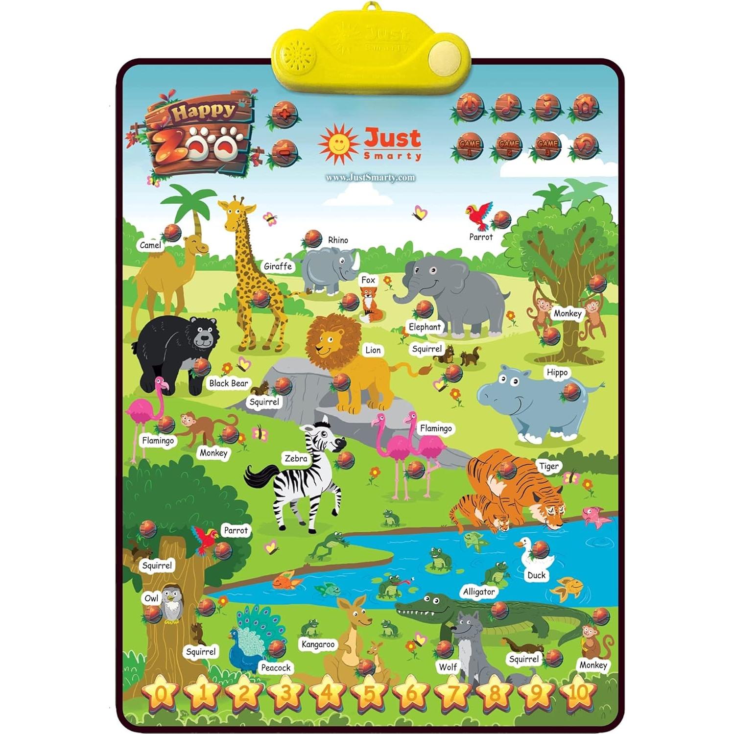 Just Smarty Juguete Educativo Zoológico Interactivo 3-6 Años