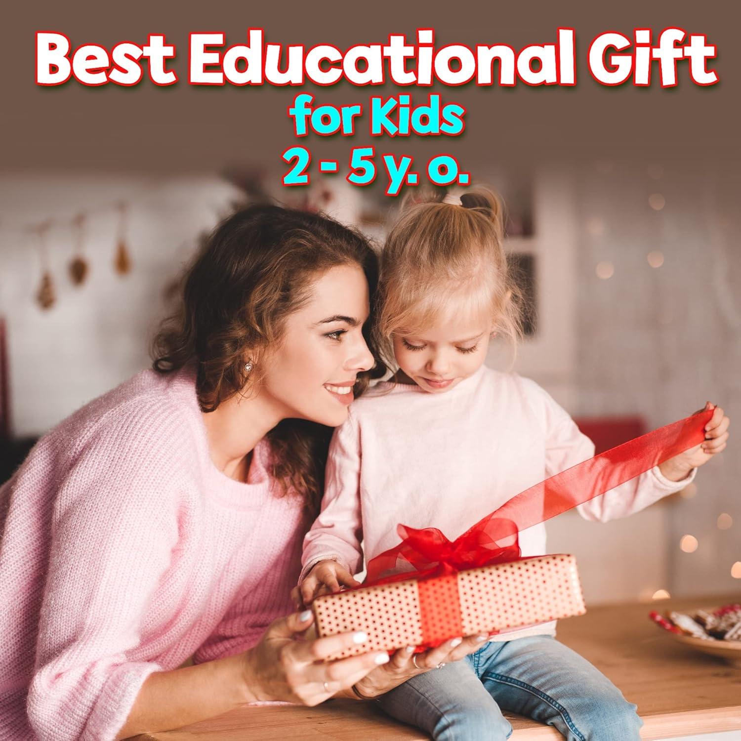 Póster Educativo Just Smarty ABCs y 123s para Niños