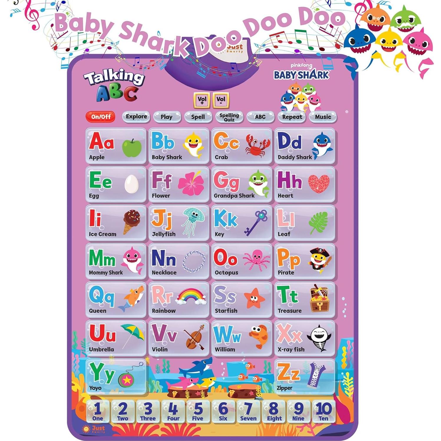 Alfombra Musical Pinkfong Baby Shark Rosa 60x45 cm