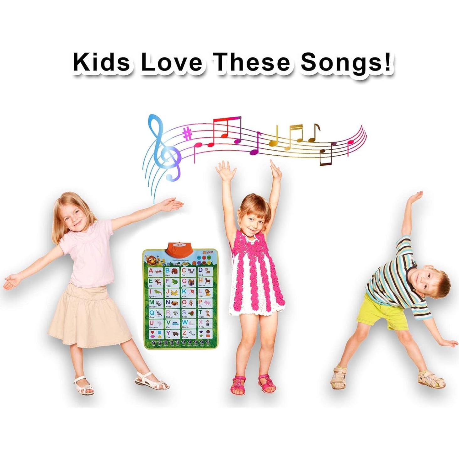 Póster Interactivo Just Smarty Alfabeto 60x45 cm Verde