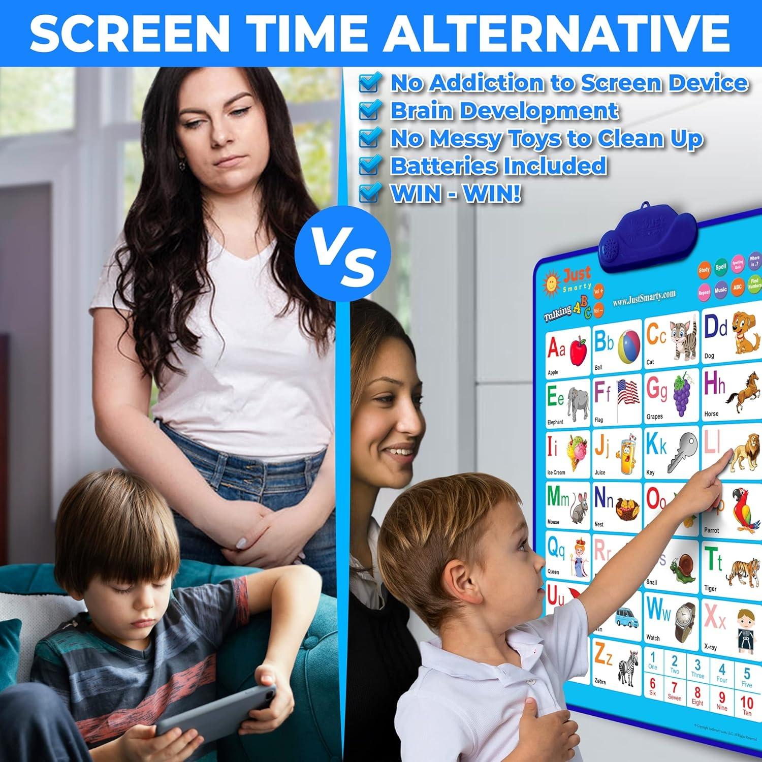 Póster Interactivo Just Smarty ABCs y 123s Musical 61x46cm