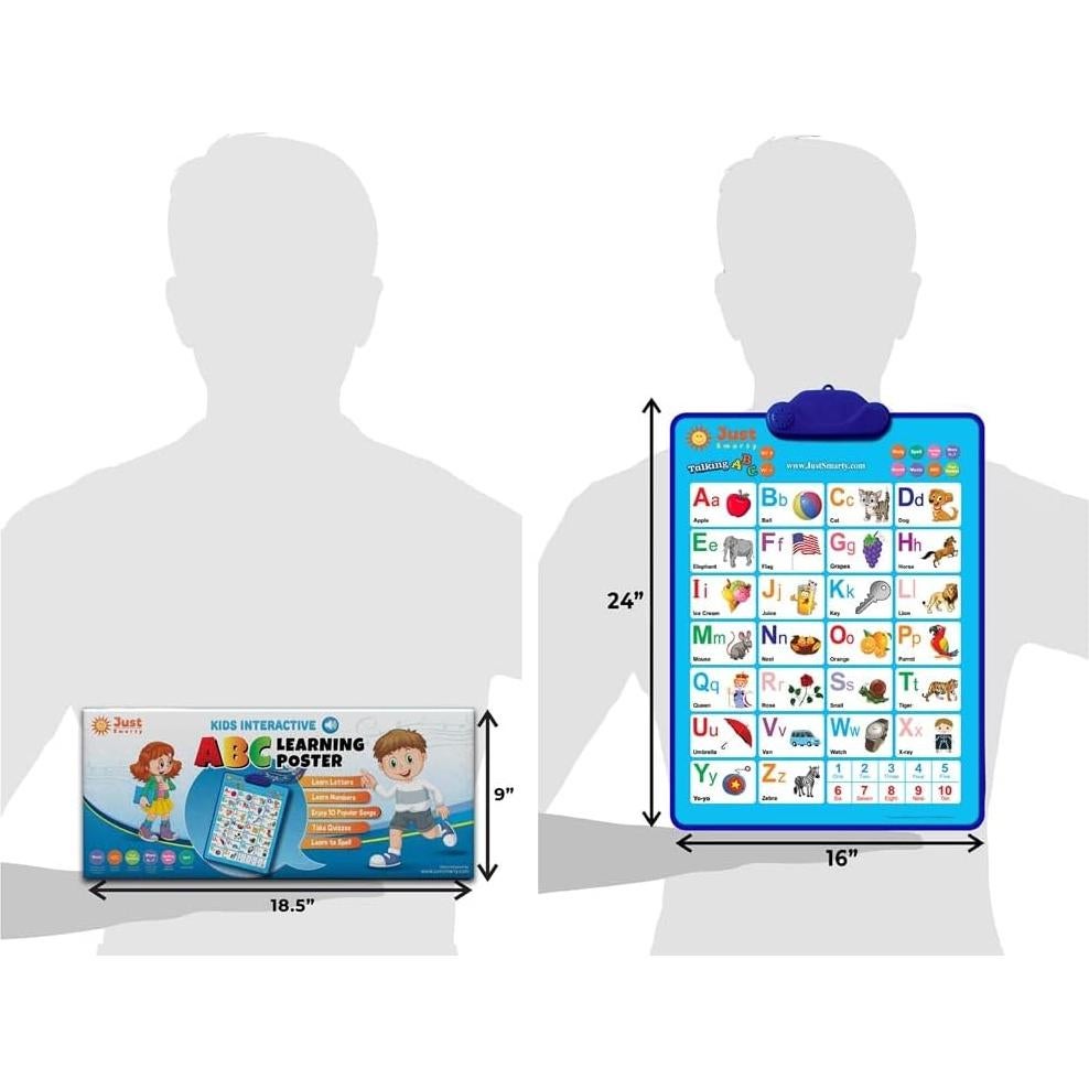 Póster Interactivo Just Smarty ABCs y 123s Musical 61x46cm
