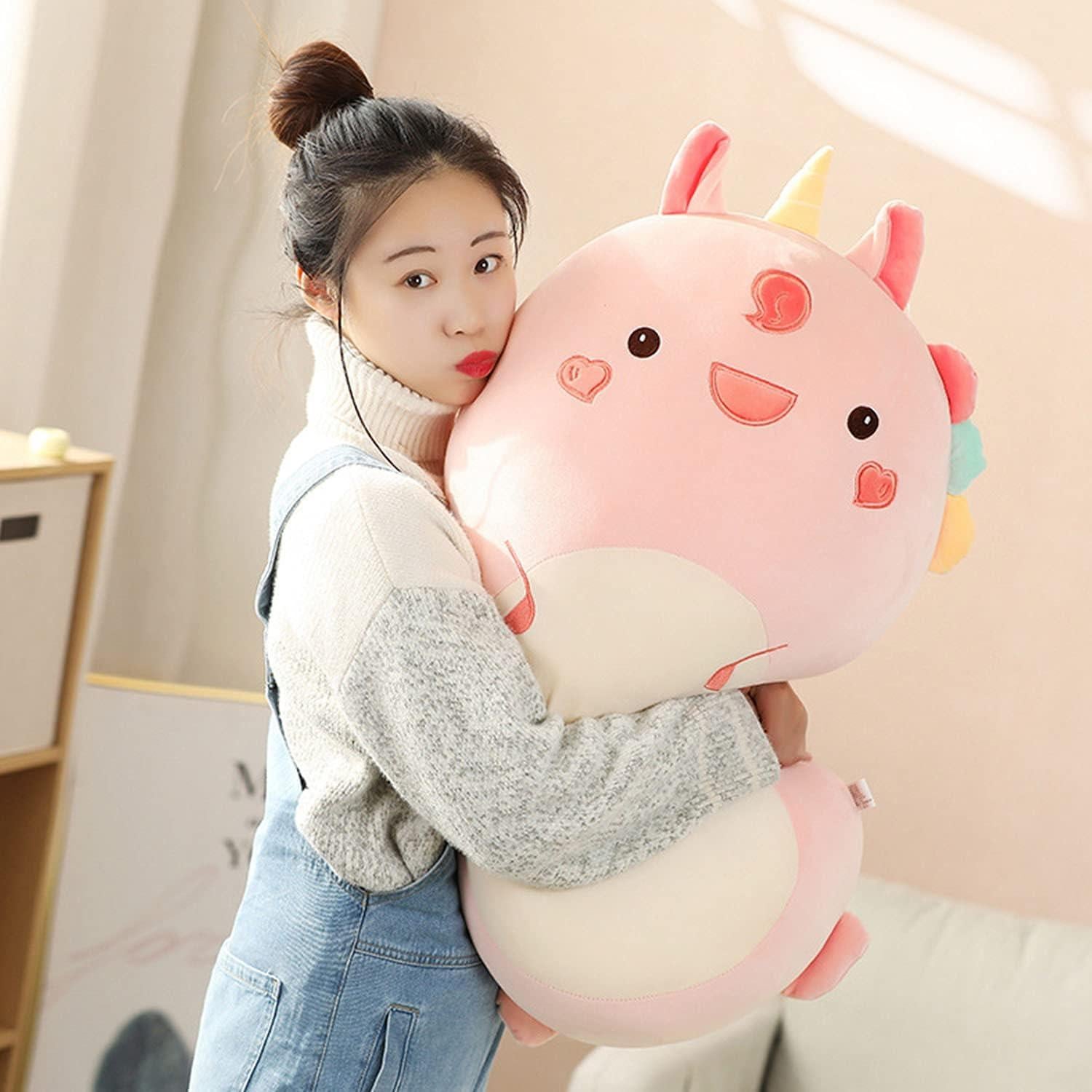 Almohada de peluche unicornio Kekeso 45cm suave y abrazable