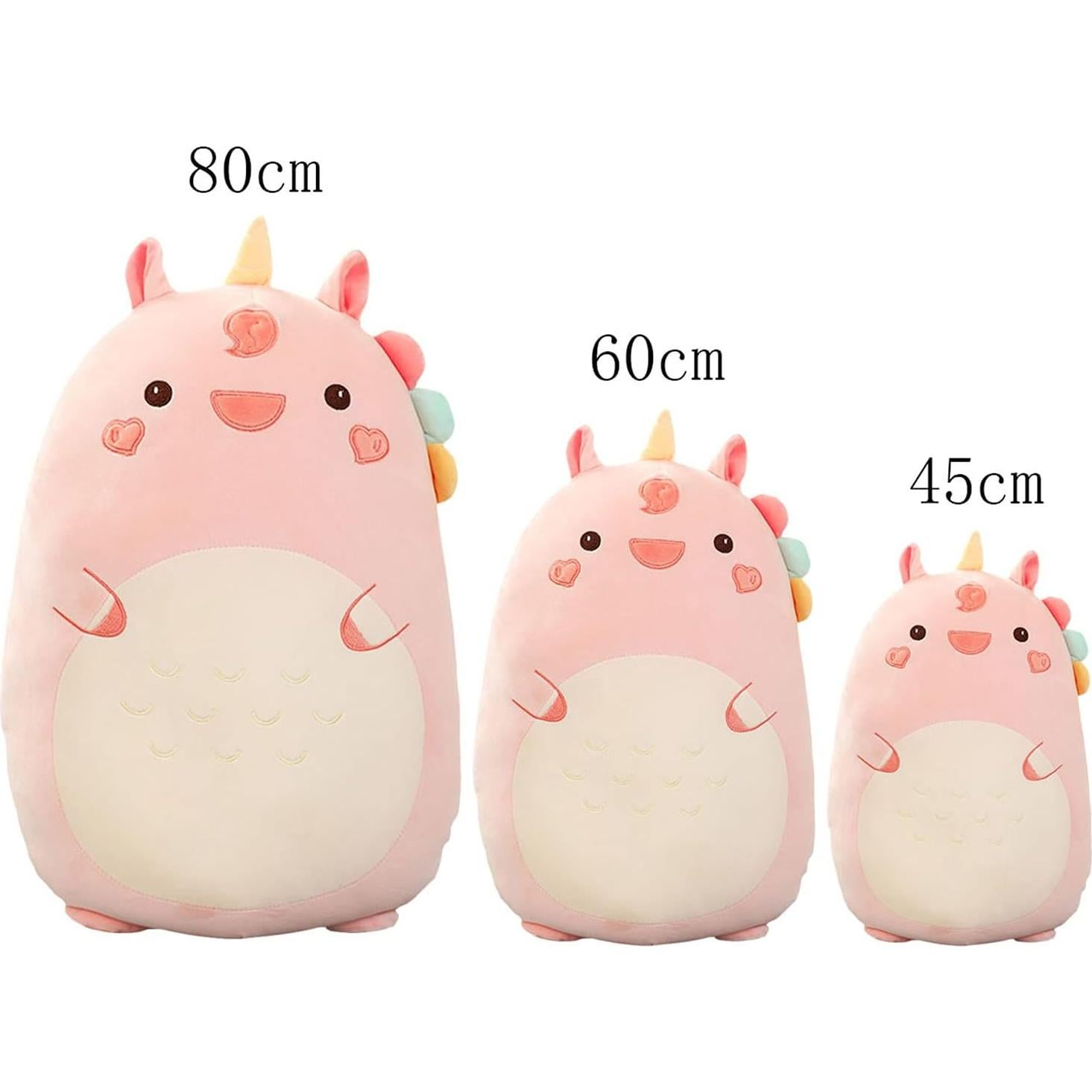 Almohada de peluche unicornio Kekeso 45cm suave y abrazable