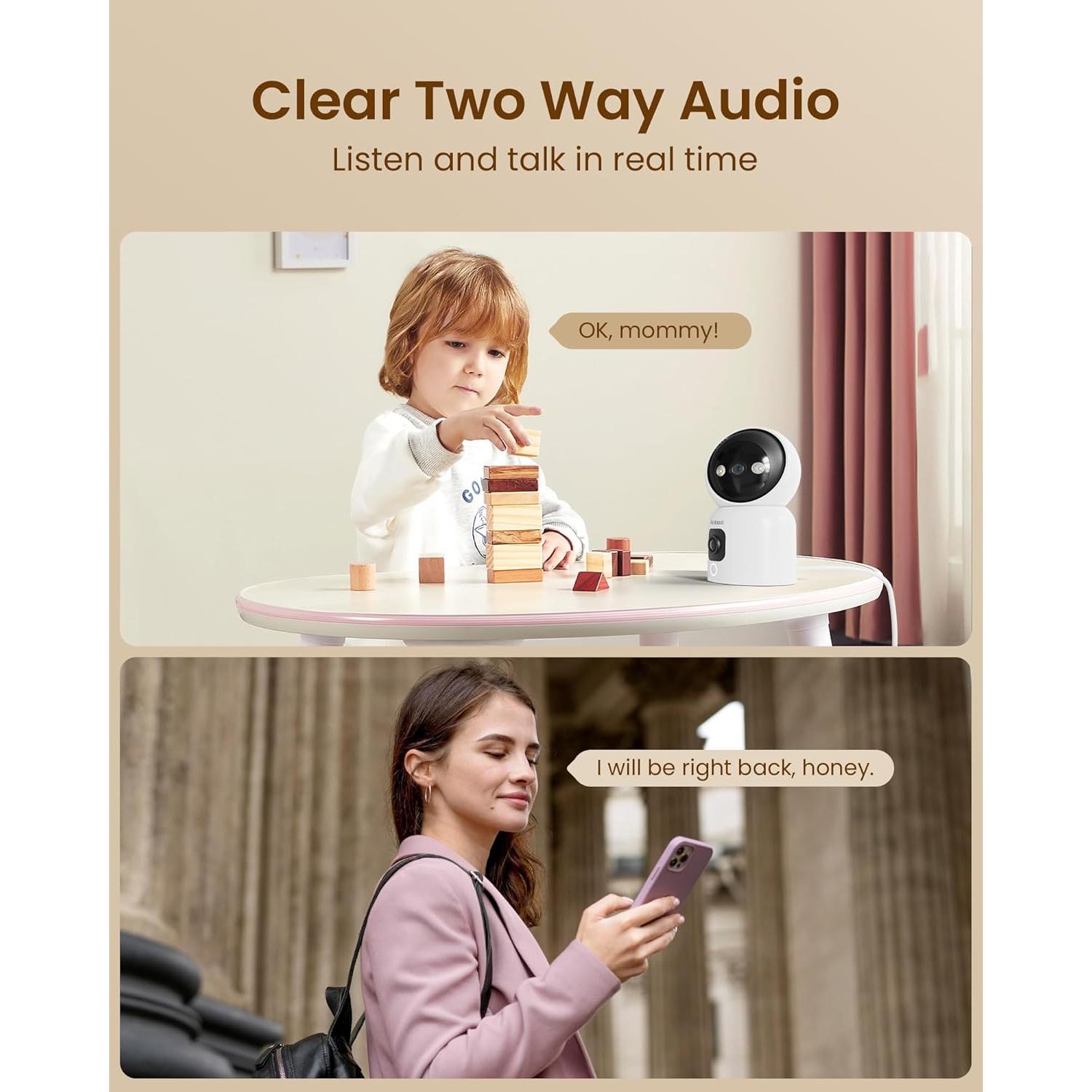 Cámara de Seguridad Anlapus C528 Doble Lente 4MP WiFi