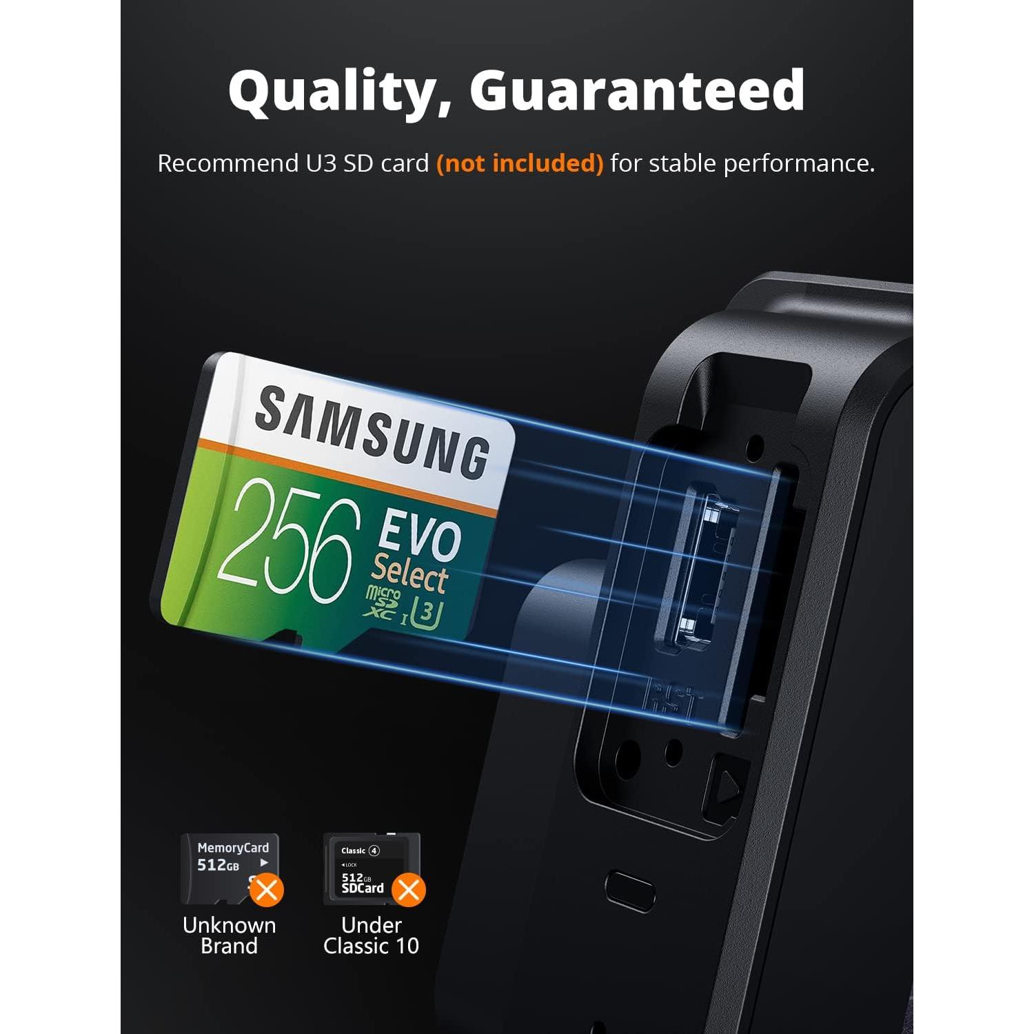 Cámara de tablero dual Kingslim D4 4K GPS WiFi 170°