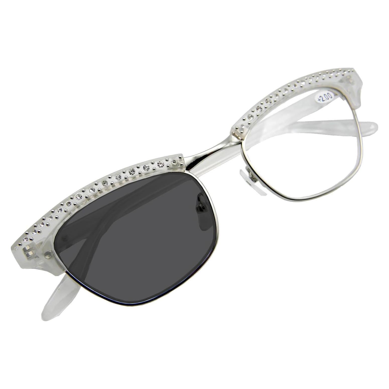 Gafas de lectura ojo de gato Vintage Mujeres 1.5x UV400