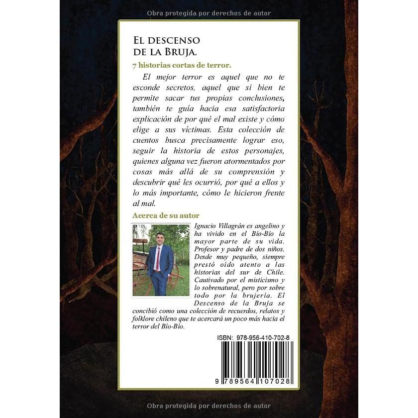El descenso de la Bruja: 7 historias cortas de terror. (Spanish Edition)