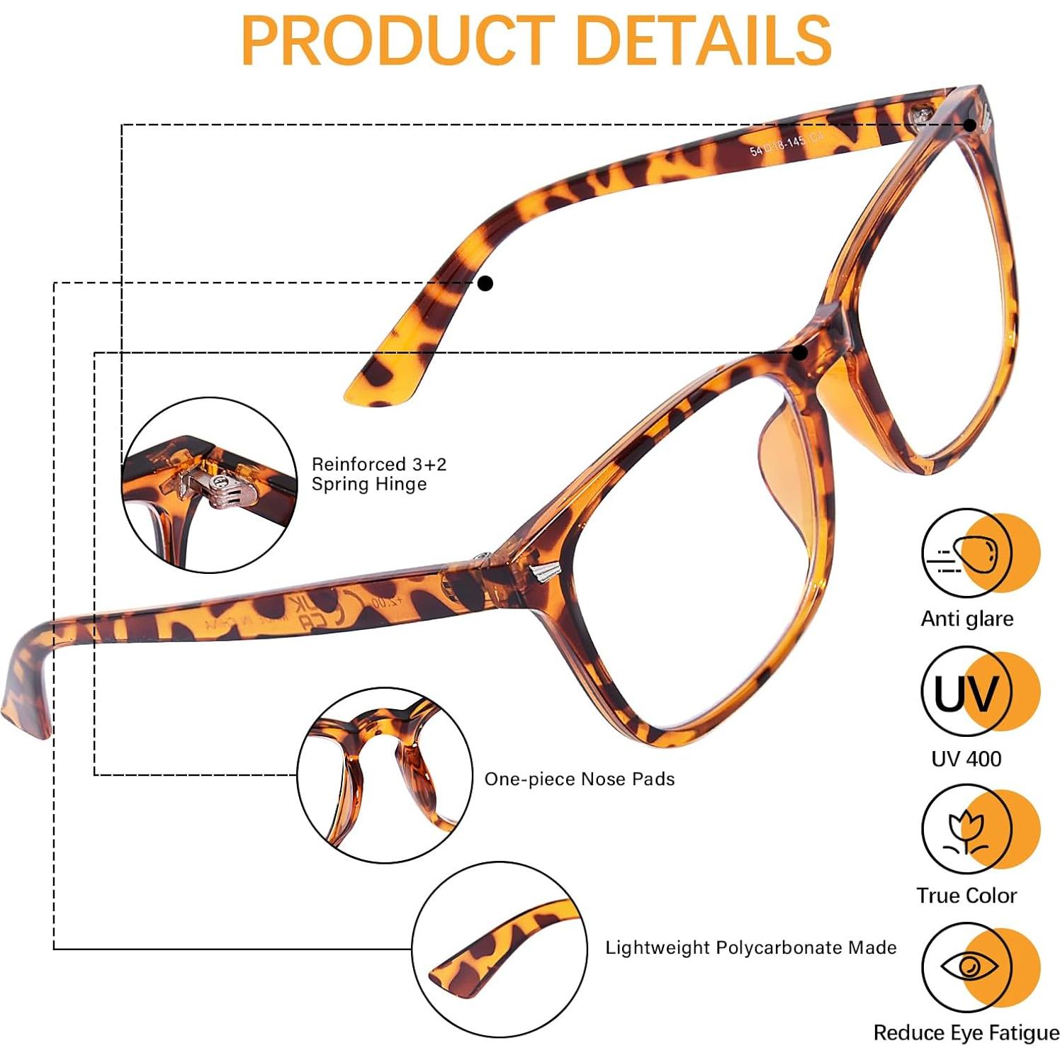 Gafas Bifocales OPTOFENDY 2.5x Antirreflejo Azul