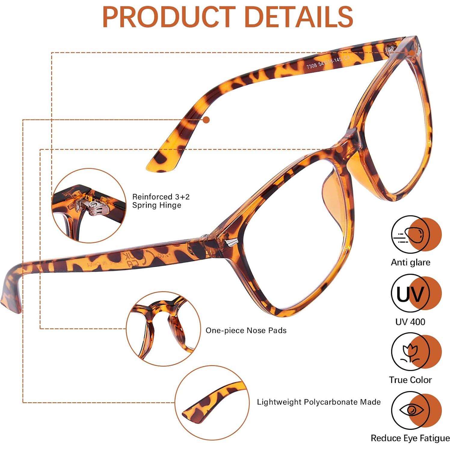 Gafas Bifocales OPTOFENDY 2.0x para Lectura y Computadora