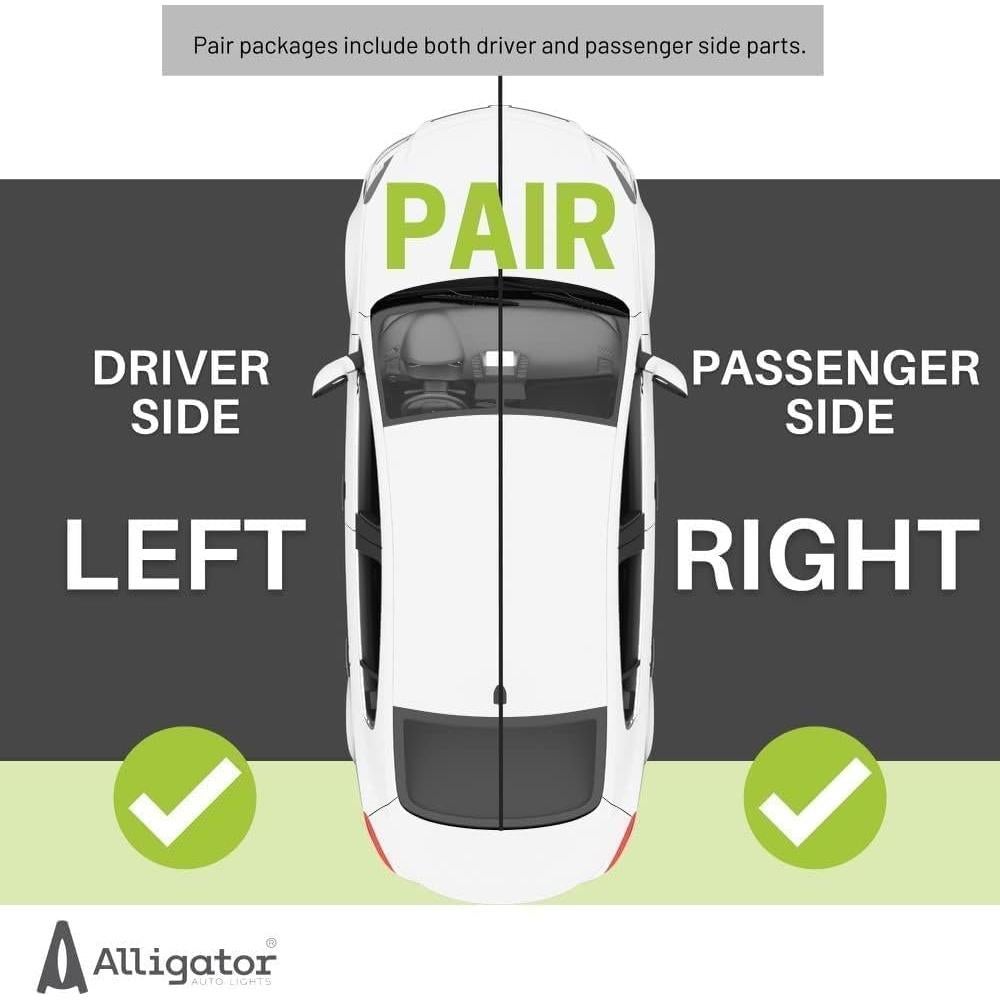 Conjunto de Luz Antiniebla Halógena Alligator para BMW 3 Series 2012-2016