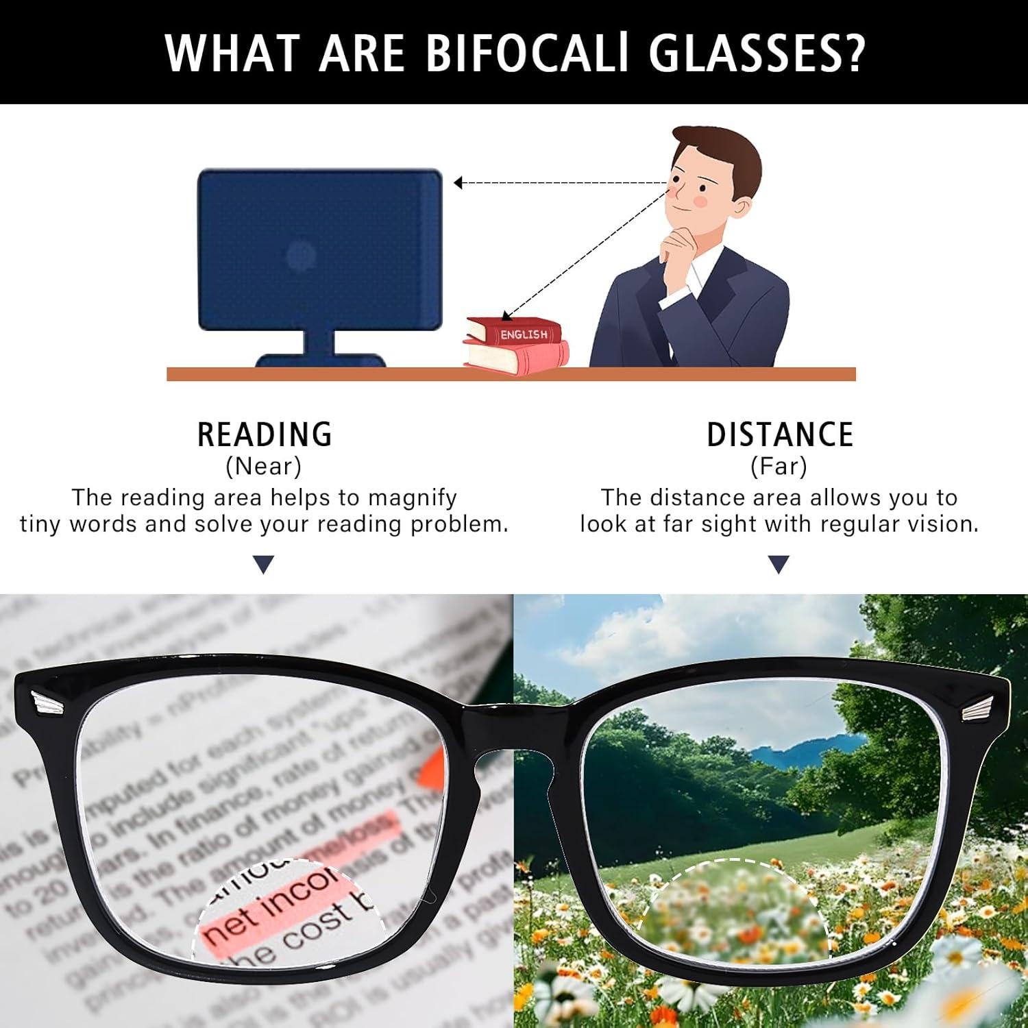 Gafas Bifocales OPTOFENDY 2.5x Antirreflejo Luz Azul