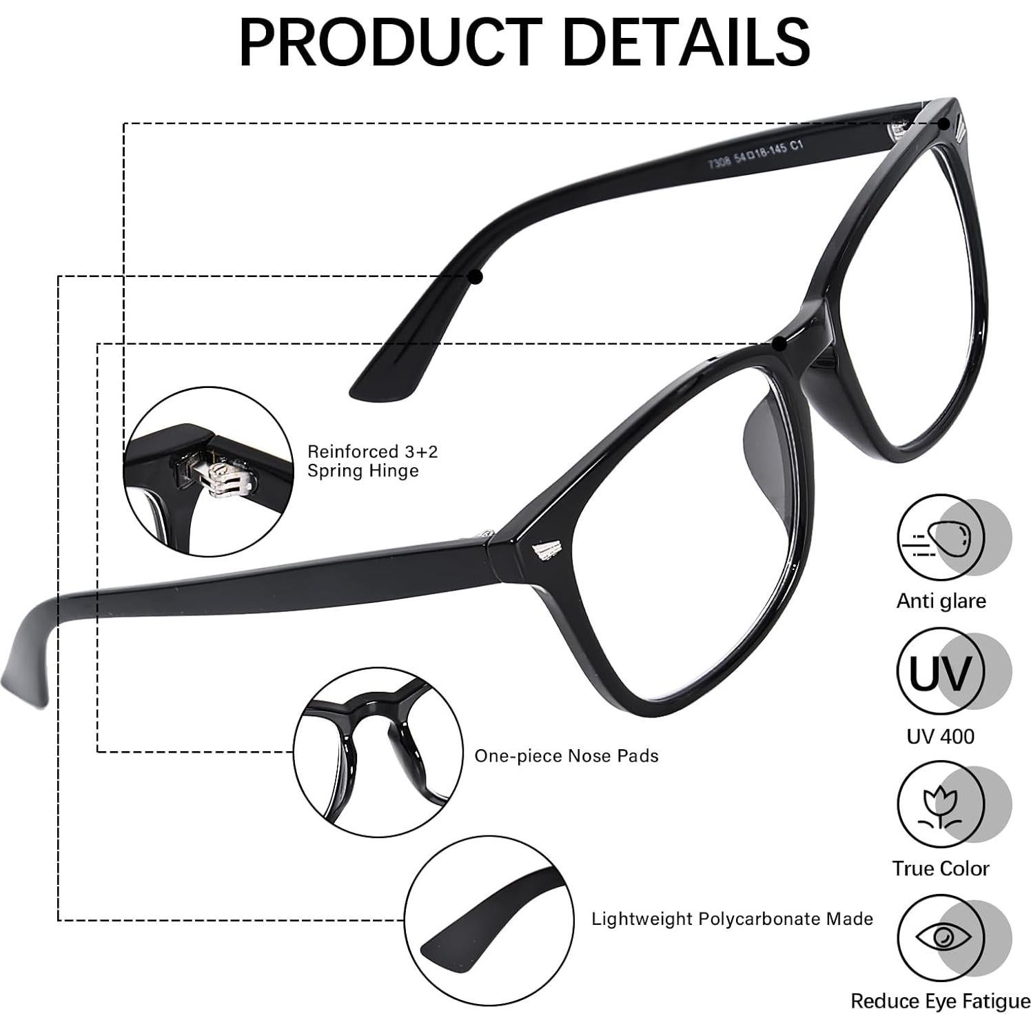 Gafas Bifocales OPTOFENDY 2.5x Antirreflejo Luz Azul