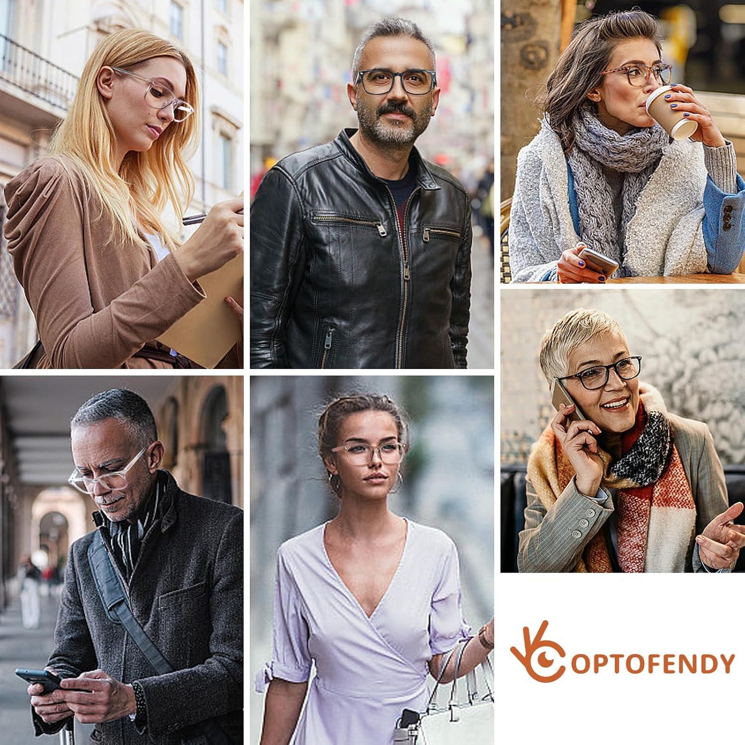 Gafas Bifocales OPTOFENDY 2.5x para Lectura y Computadora