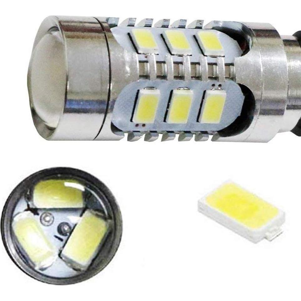 Bombillas LED de Luz de Reversa iJDMTOY 15-SMD Xenón Blanco para BMW Serie 4