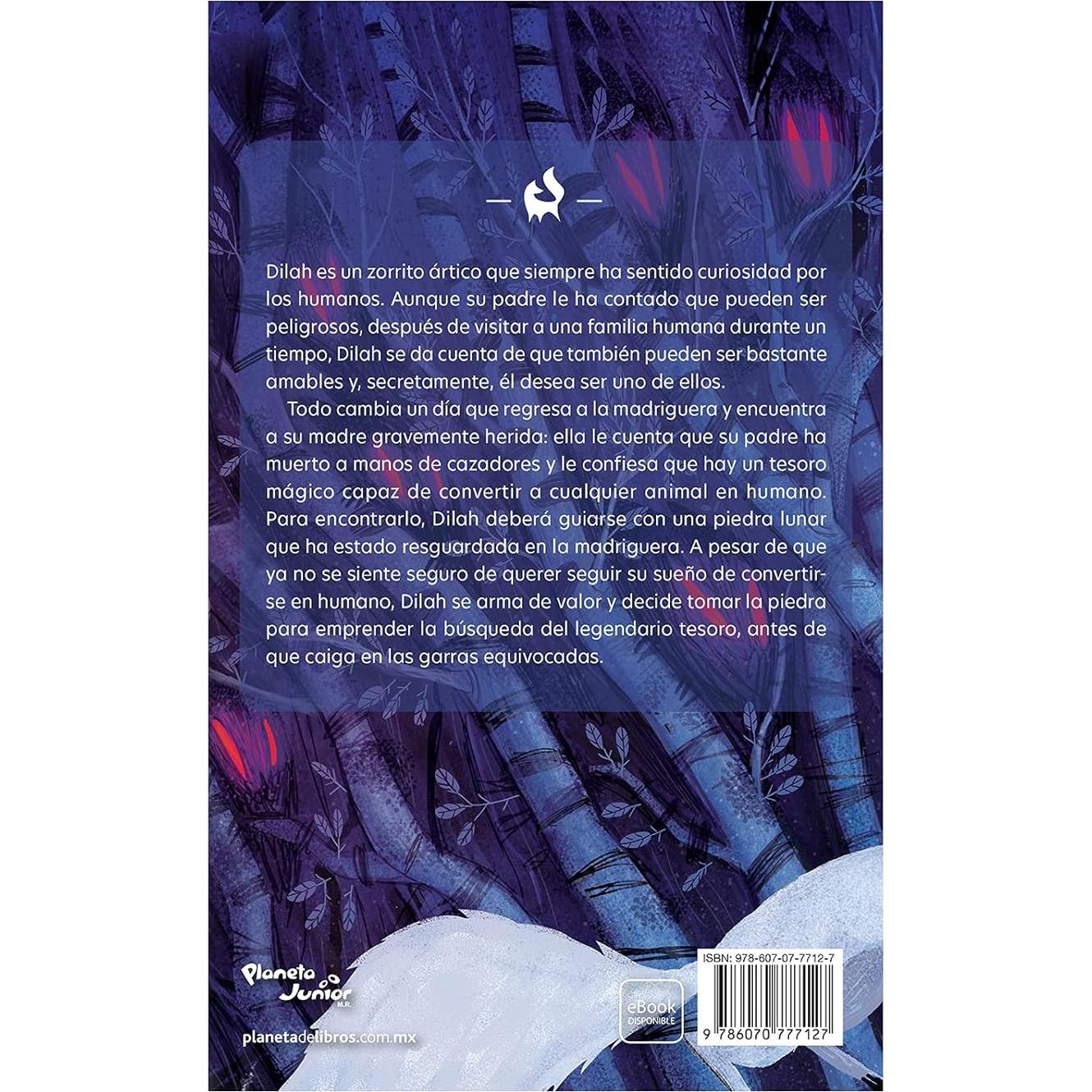 Zorro blanco. Dilah y la piedra lunar (Spanish Edition)