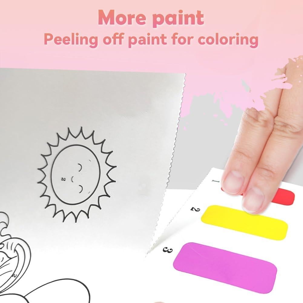 Conjunto de Pintura Acuarela YMluky Unicornio para Niños