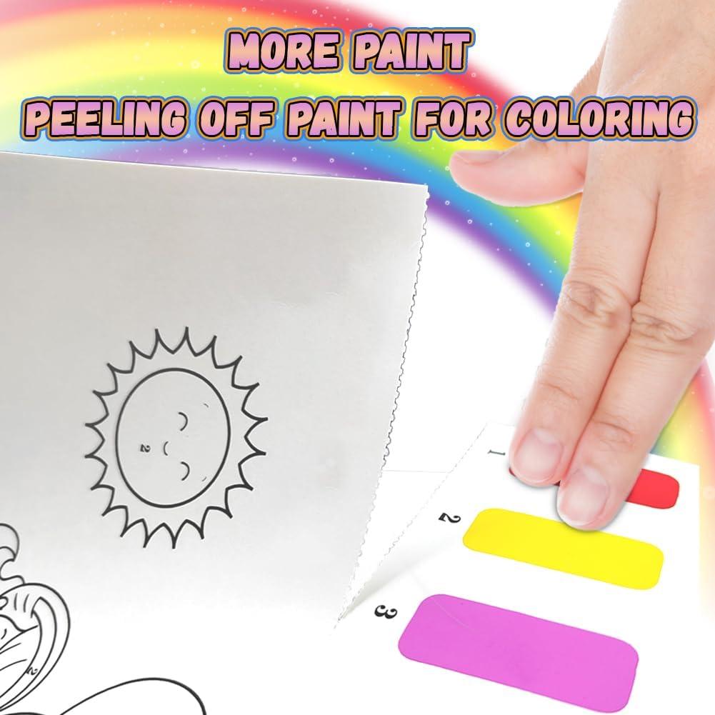 Conjunto de Pintura Acuarela YMluky para Niños 4-8 Años