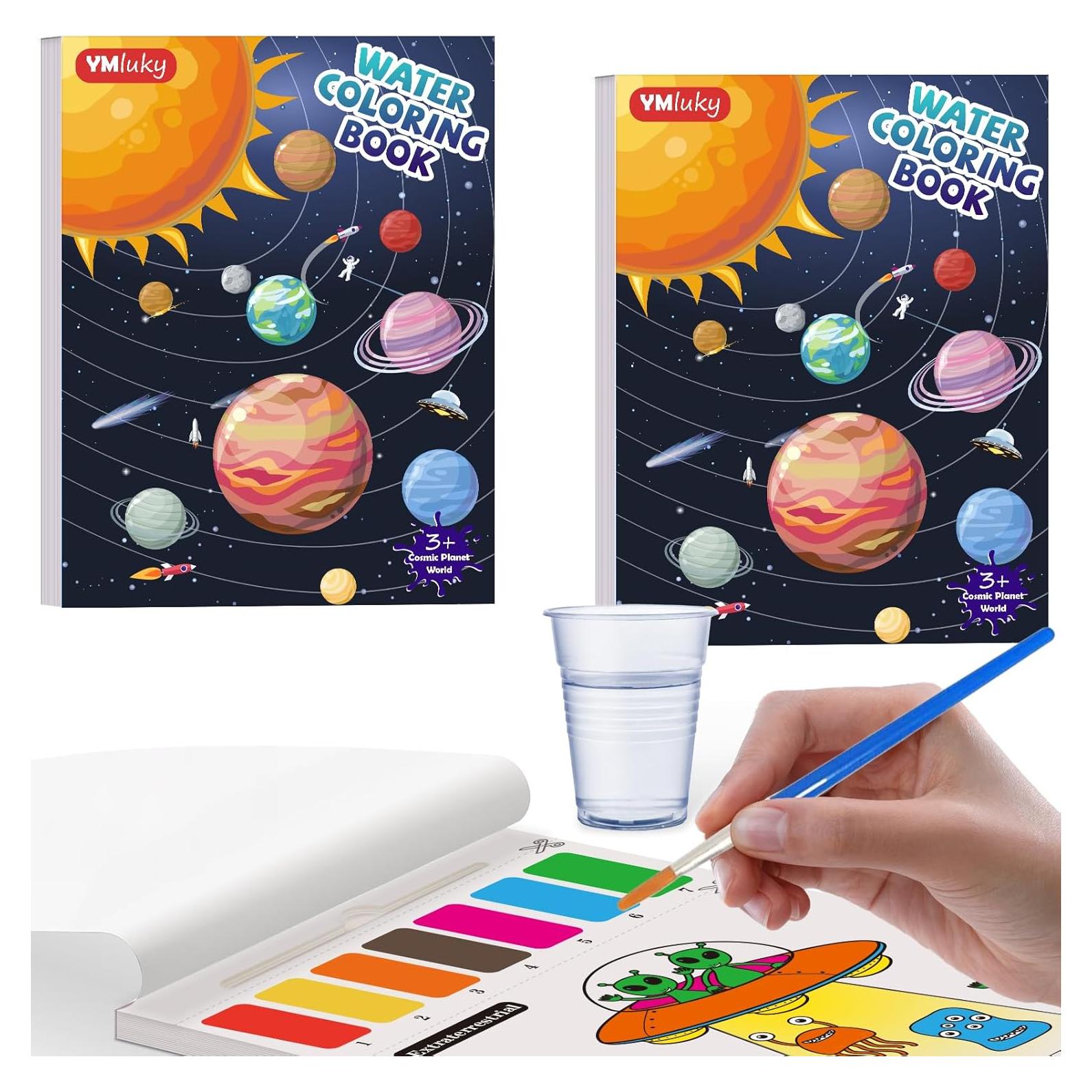 Conjunto de Pintura Acuarela YMluky para Niños 4-8 Años