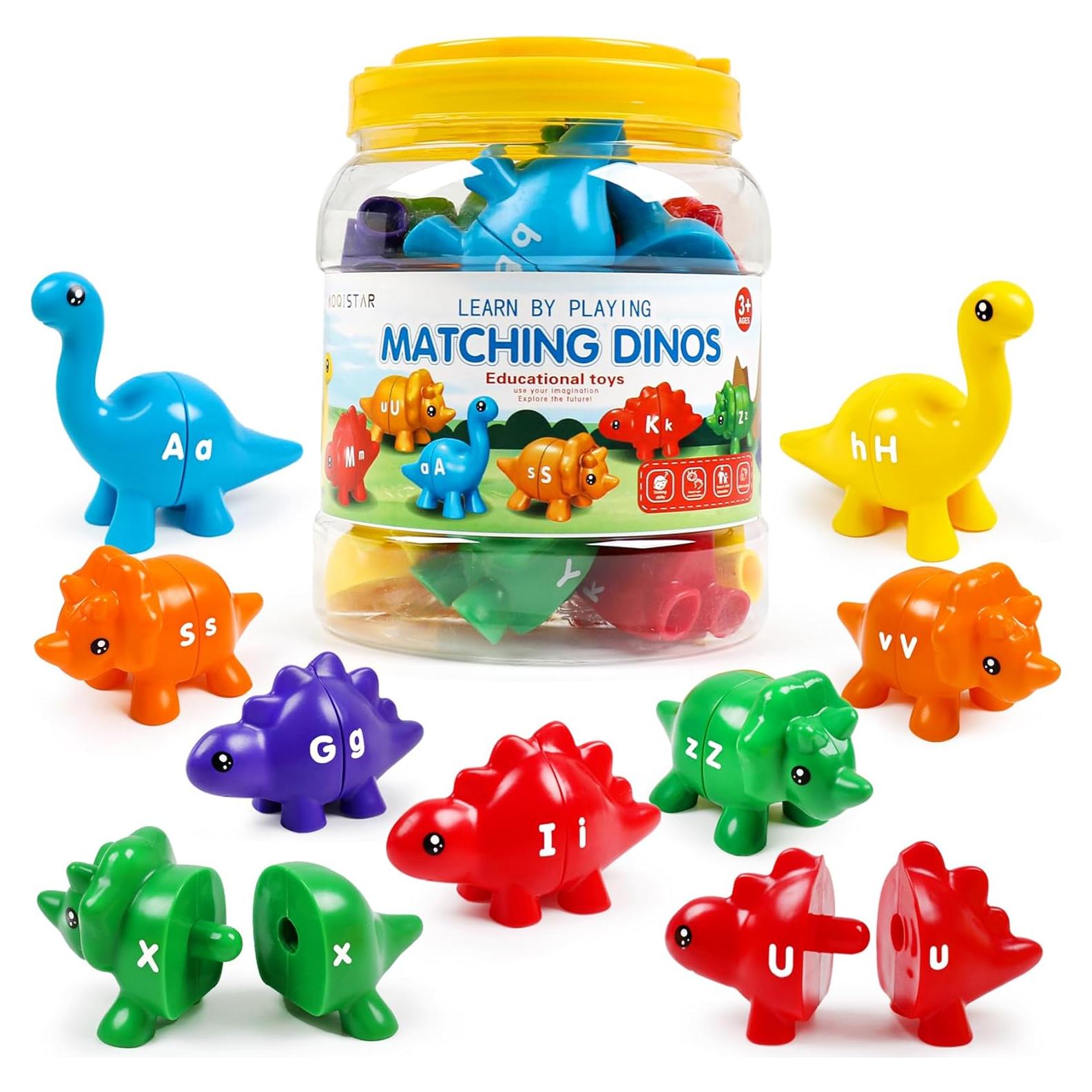 Juguete Educativo Dinosaurios Montessori NAODONGLI 12,7cm