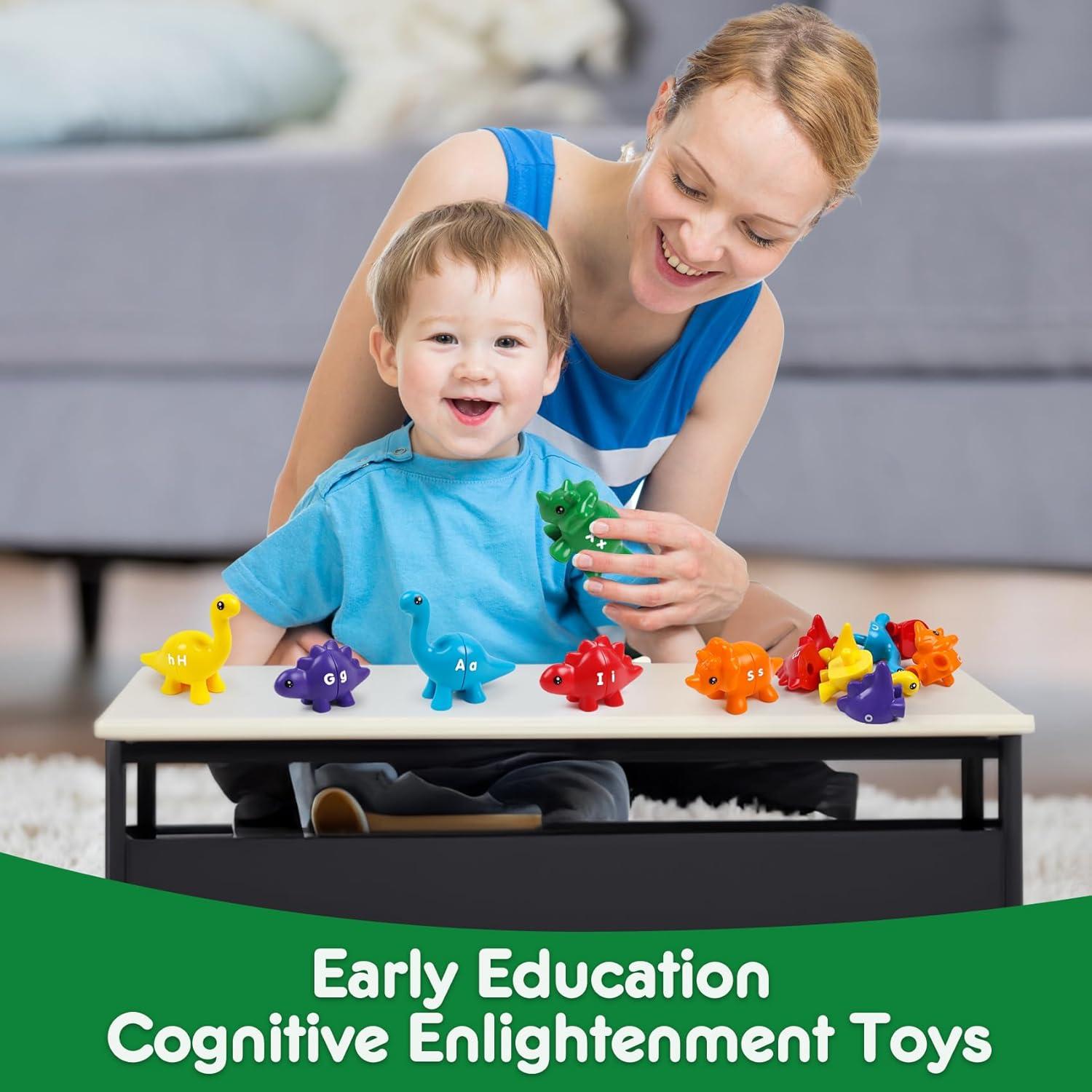 Juguete Educativo Dinosaurios Montessori NAODONGLI 12,7cm