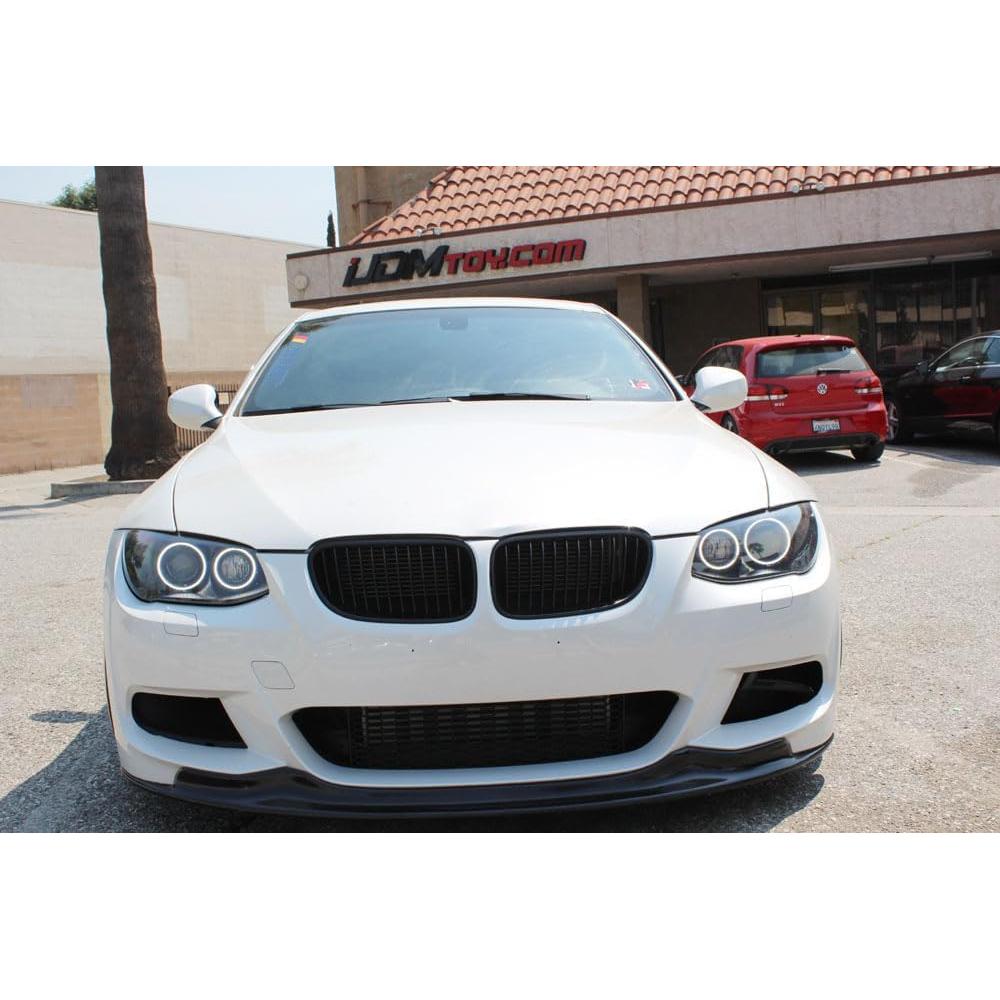 Kit Anillos Halo LED iJDMTOY 7000K Xenon Blanco para BMW E92 E93