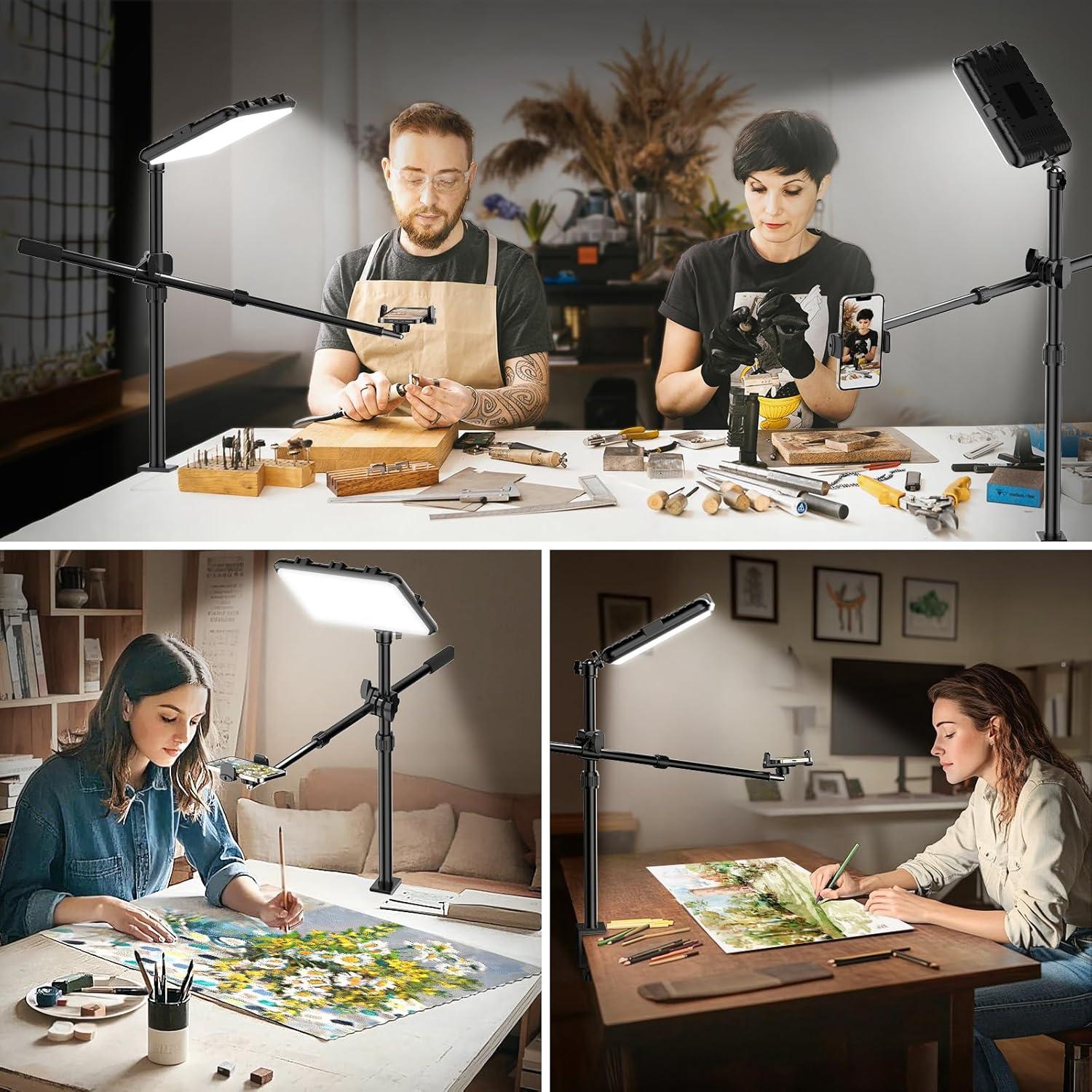 Anillo de Luz Evershop 30.48 cm con Soporte para Teléfono