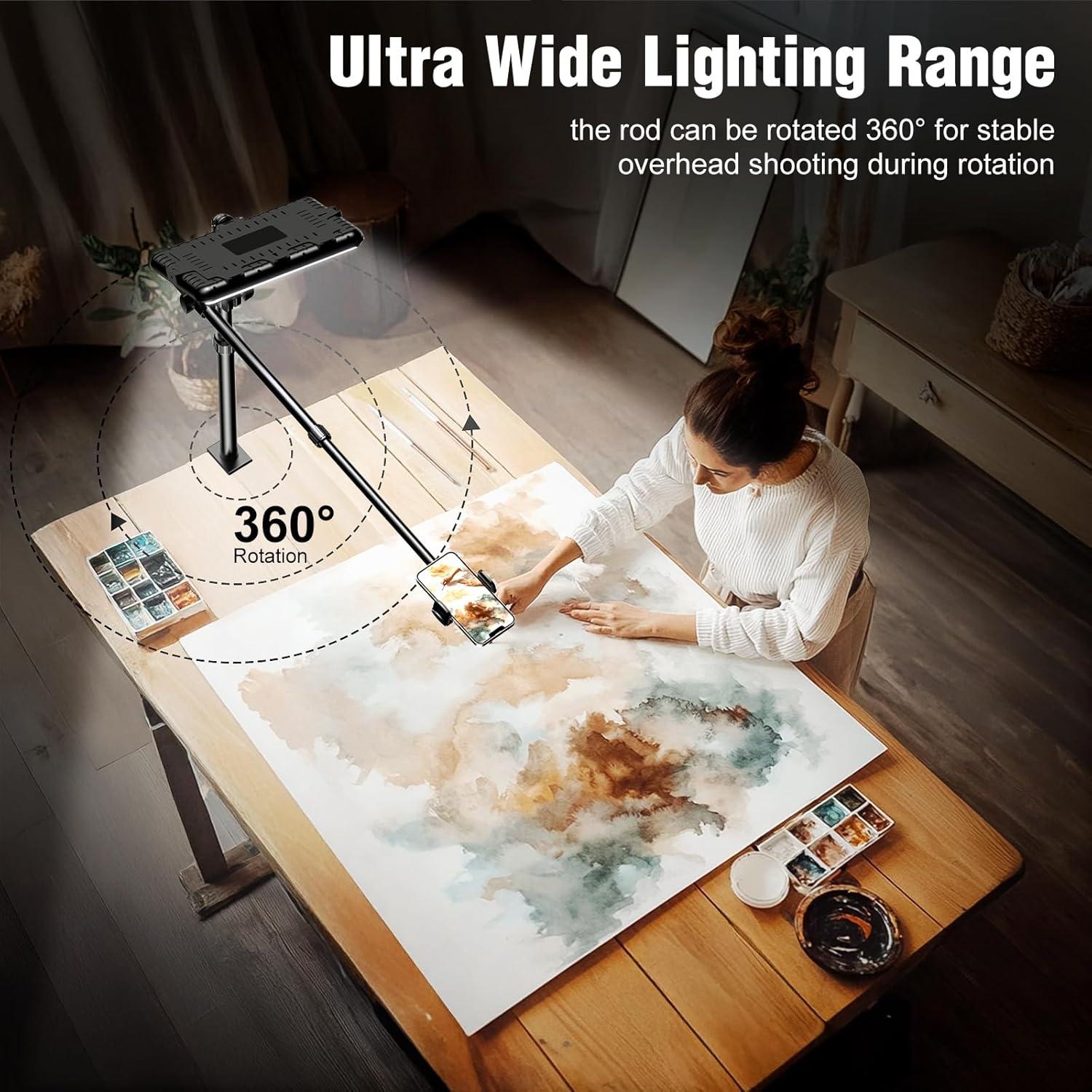 Anillo de Luz Evershop 30.48 cm con Soporte para Teléfono