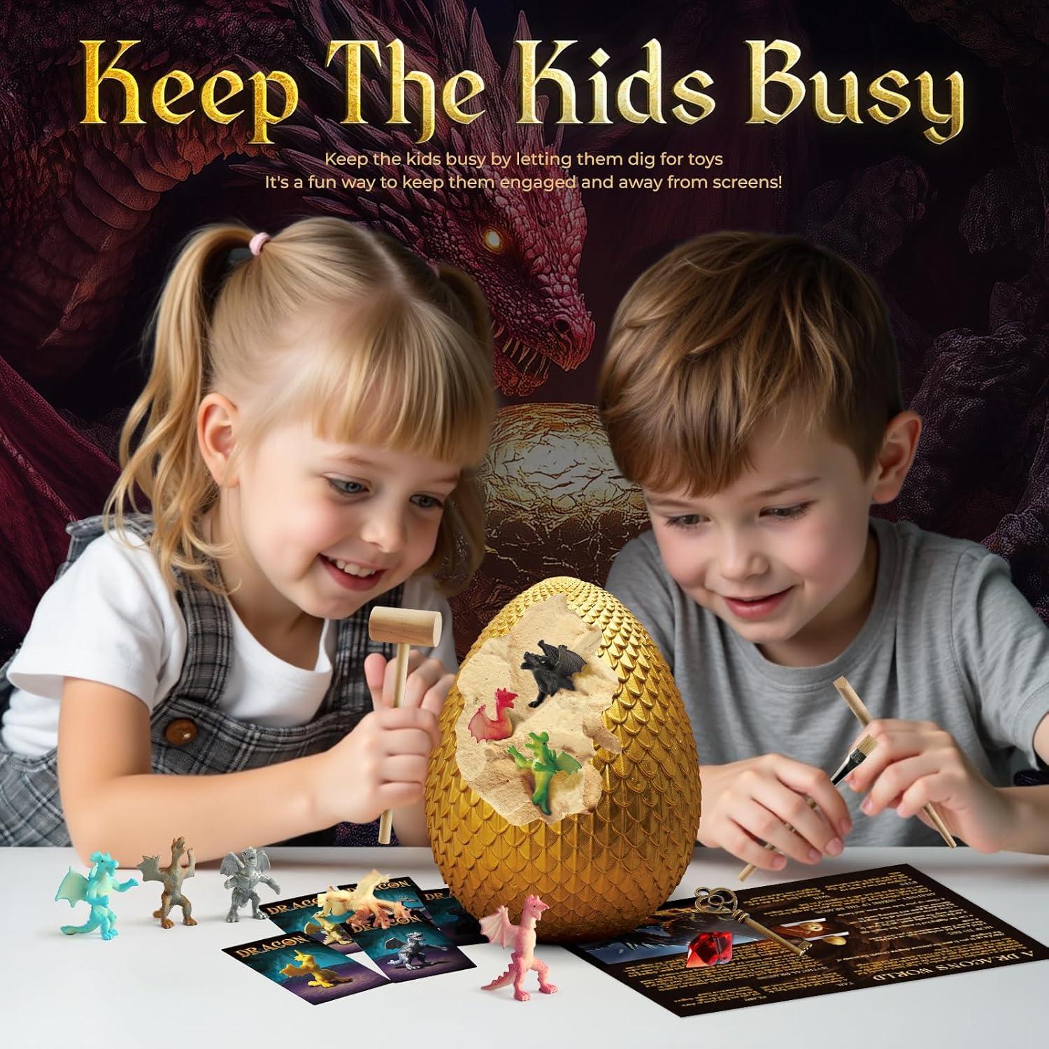 Kit de Excavación Dragón Jumbo Gamerside - 12 Dinosaurios