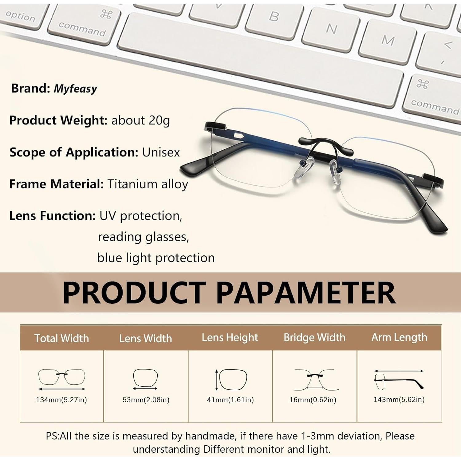 Gafas de lectura progresivas fotocromáticas UV400 para mujer