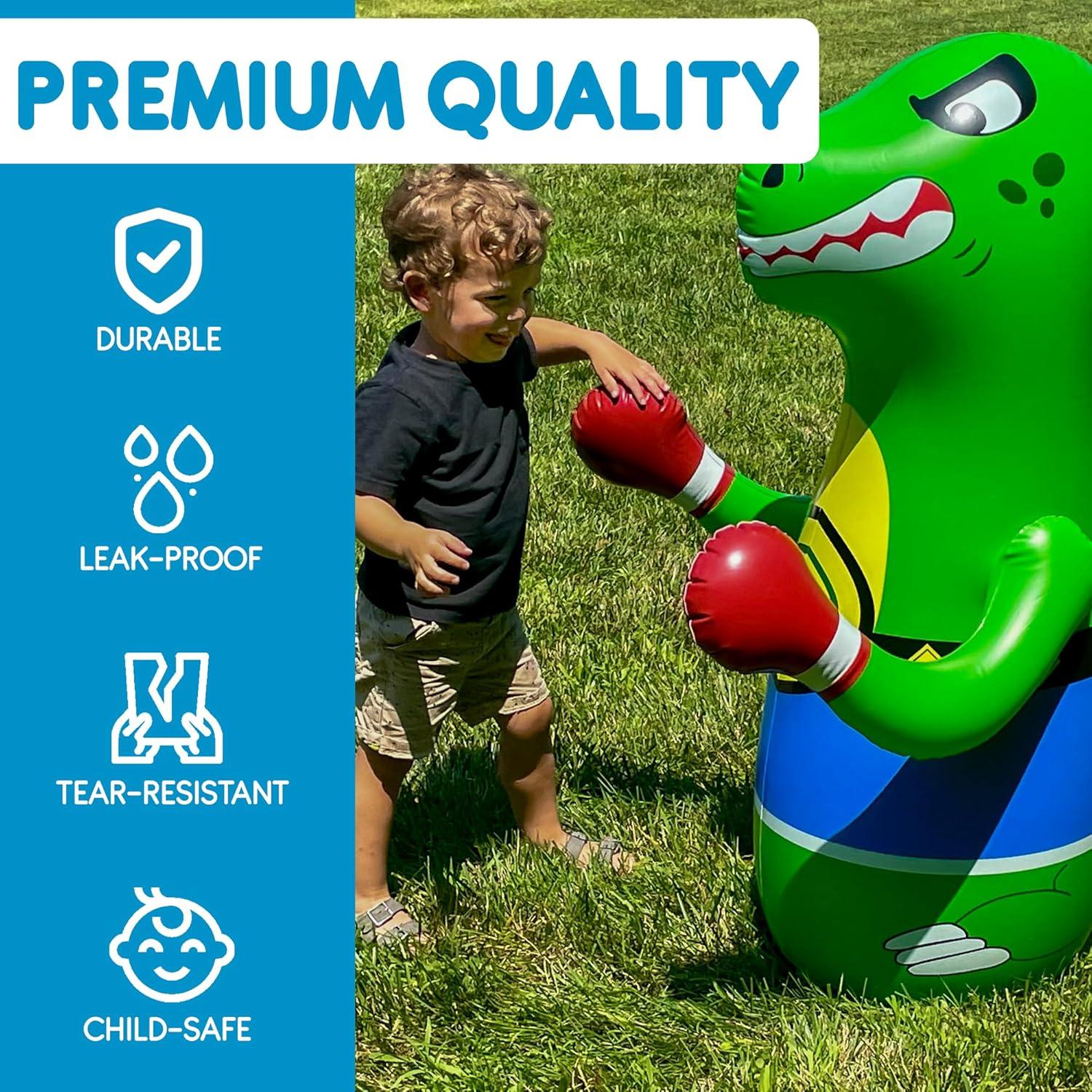 Saco de Boxeo Inflable Dinosaurio - Preferred Toys 121 cm