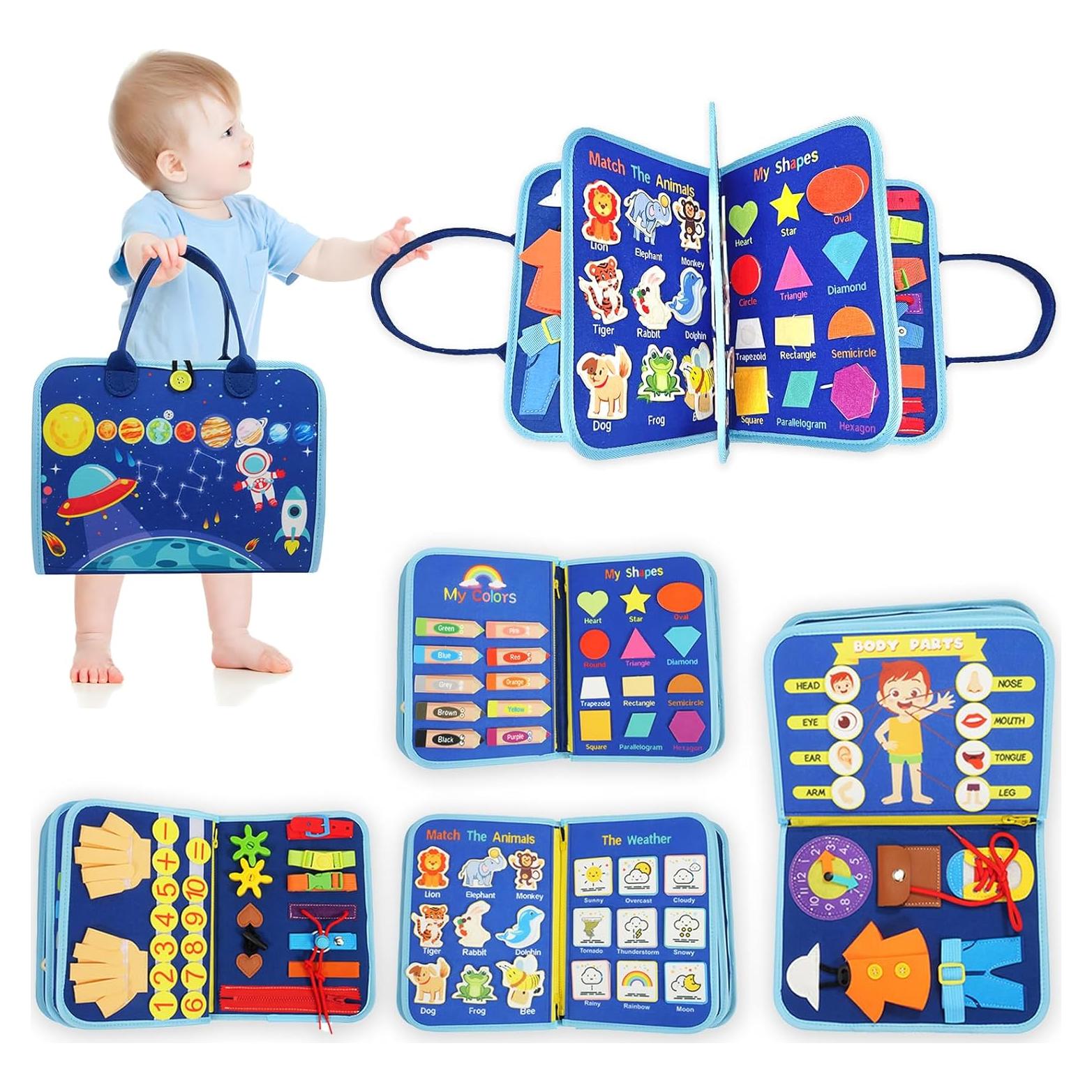 Tablero Ocupado Montessori Amor Gift 27.9x22.9cm Juguete